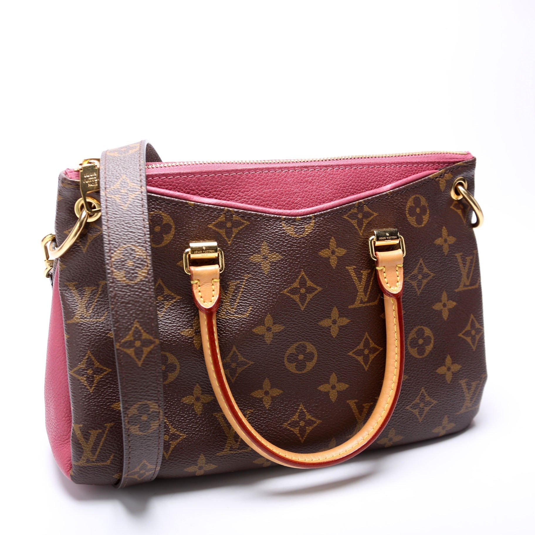 Louis Vuitton Pallas BB Berry Monogram Handbag