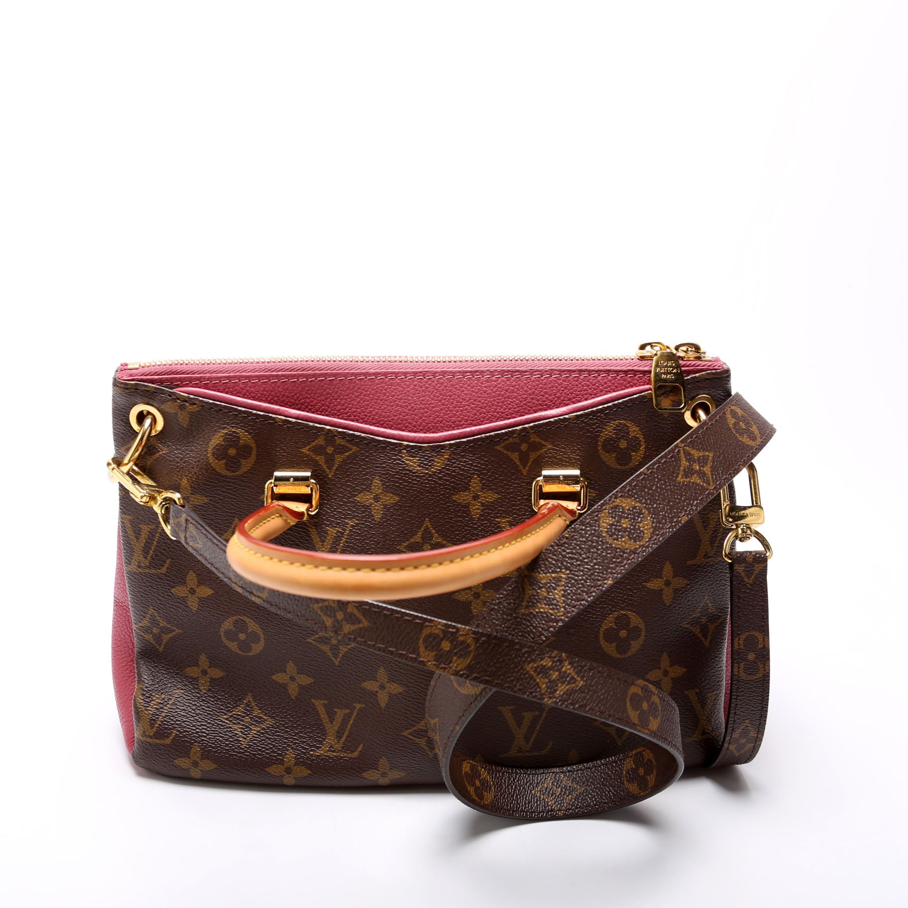 Louis Vuitton Pallas BB Berry Monogram Handbag