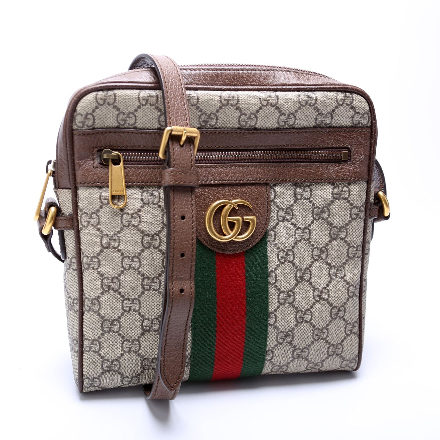 Gucci Ophidia Messenger Brown Travel Bag Brown 2