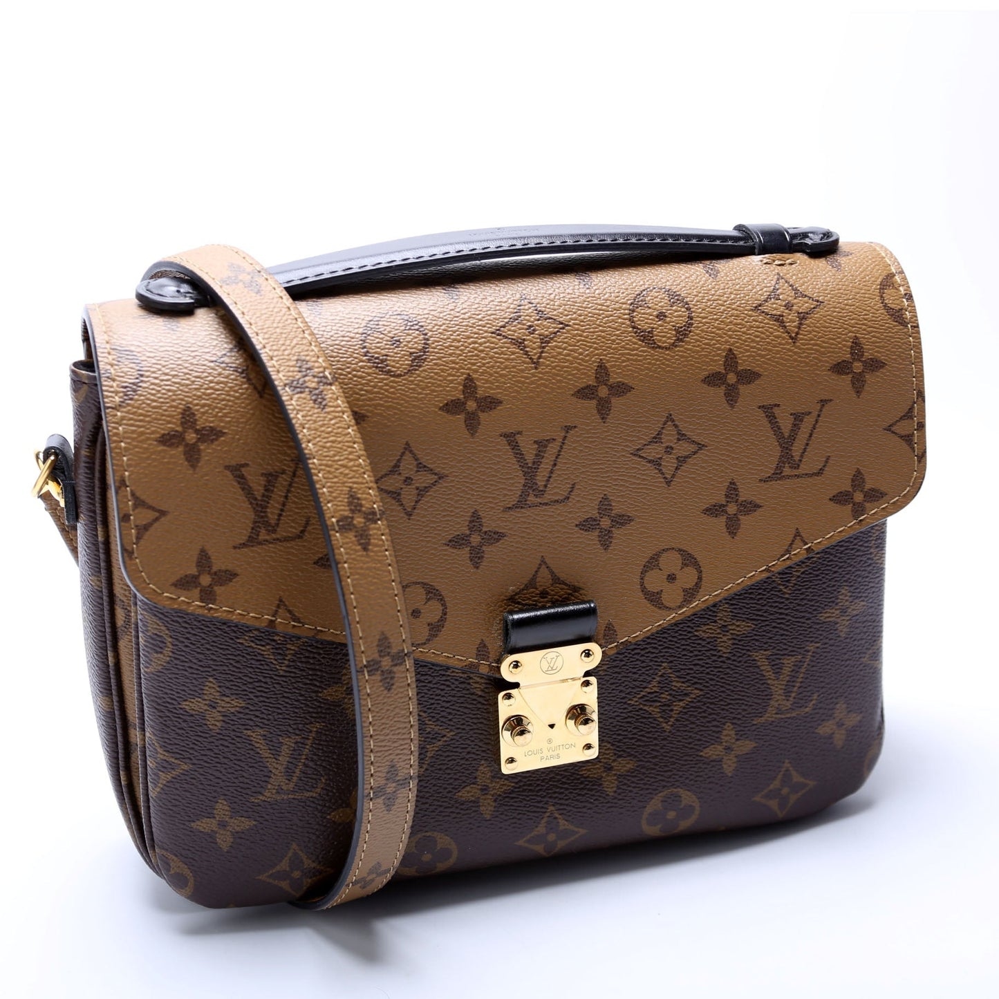 Louis Vuitton Pochette Metis Reverse Monogram Clutch Bag Monogram 18