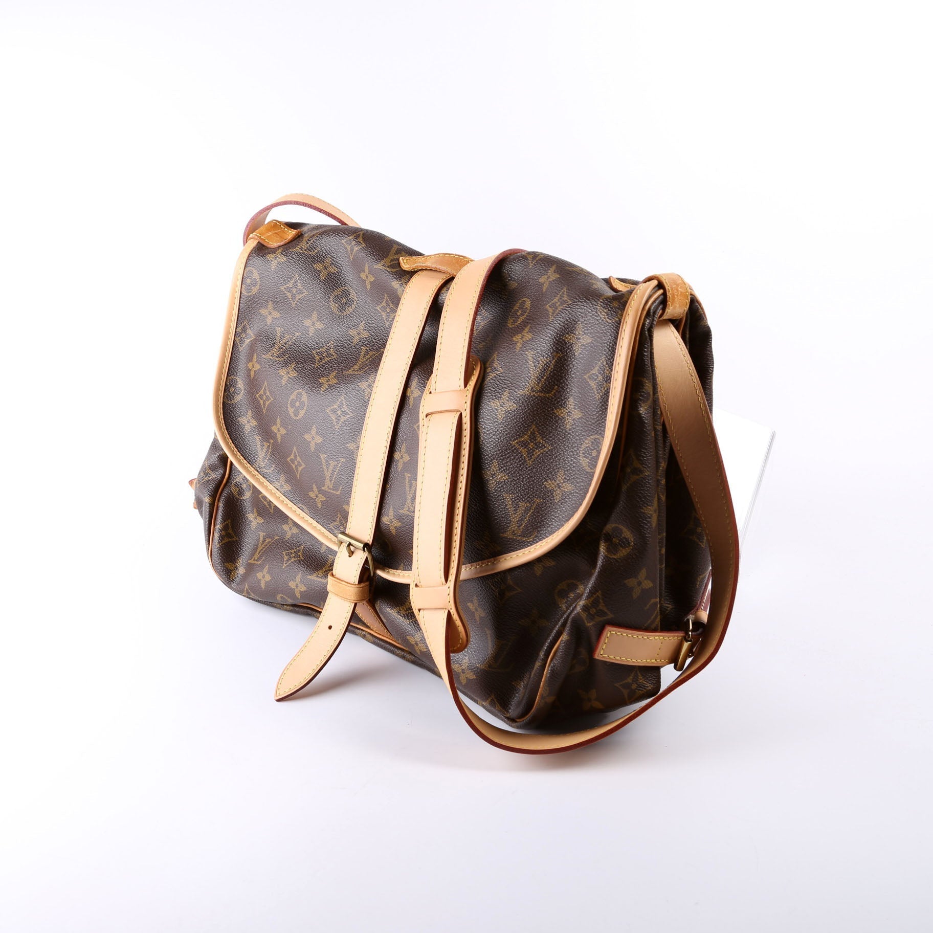 Louis Vuitton Saumur 35 Monogram Handbag Monogram 6