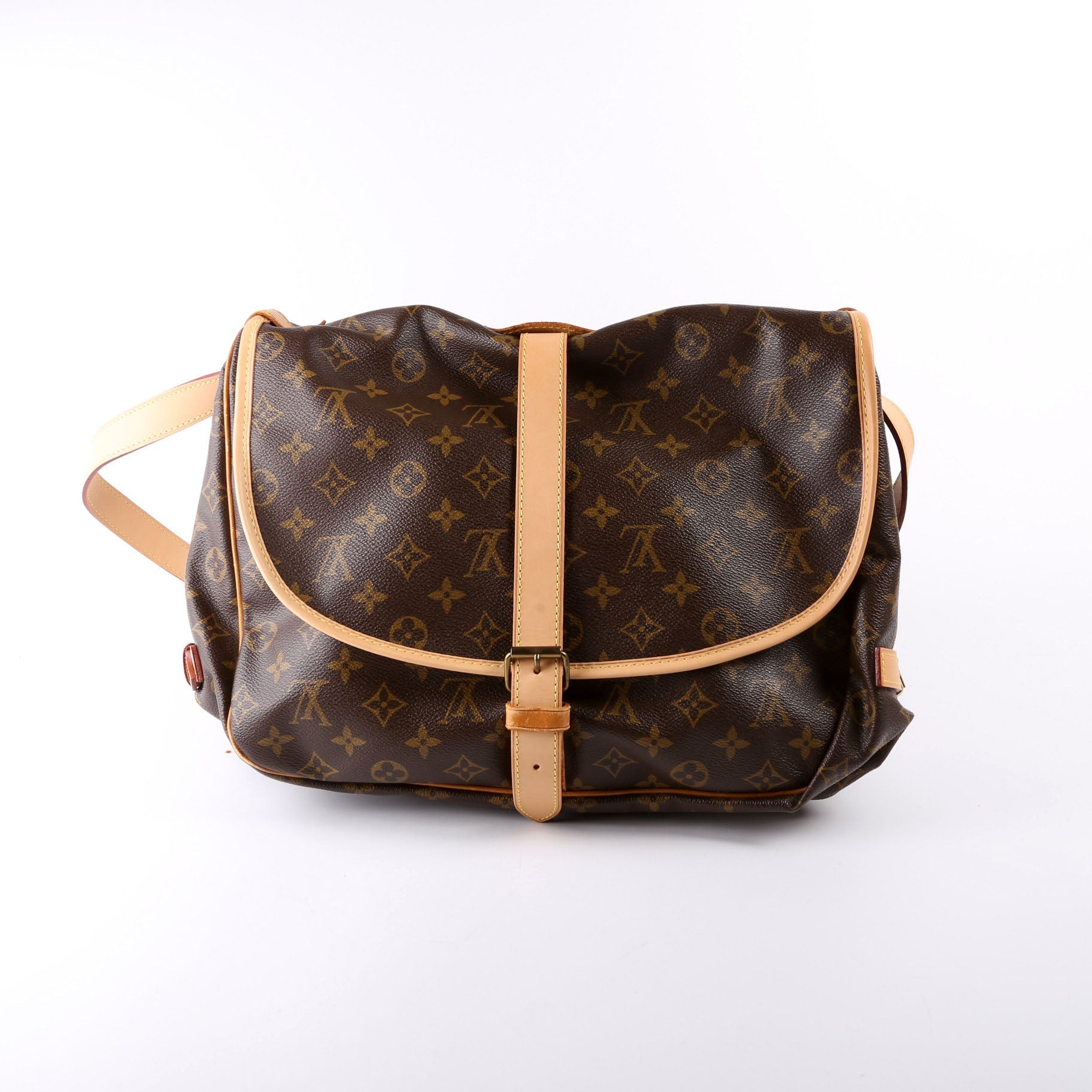 Louis Vuitton Saumur 35 Monogram Handbag Monogram 6