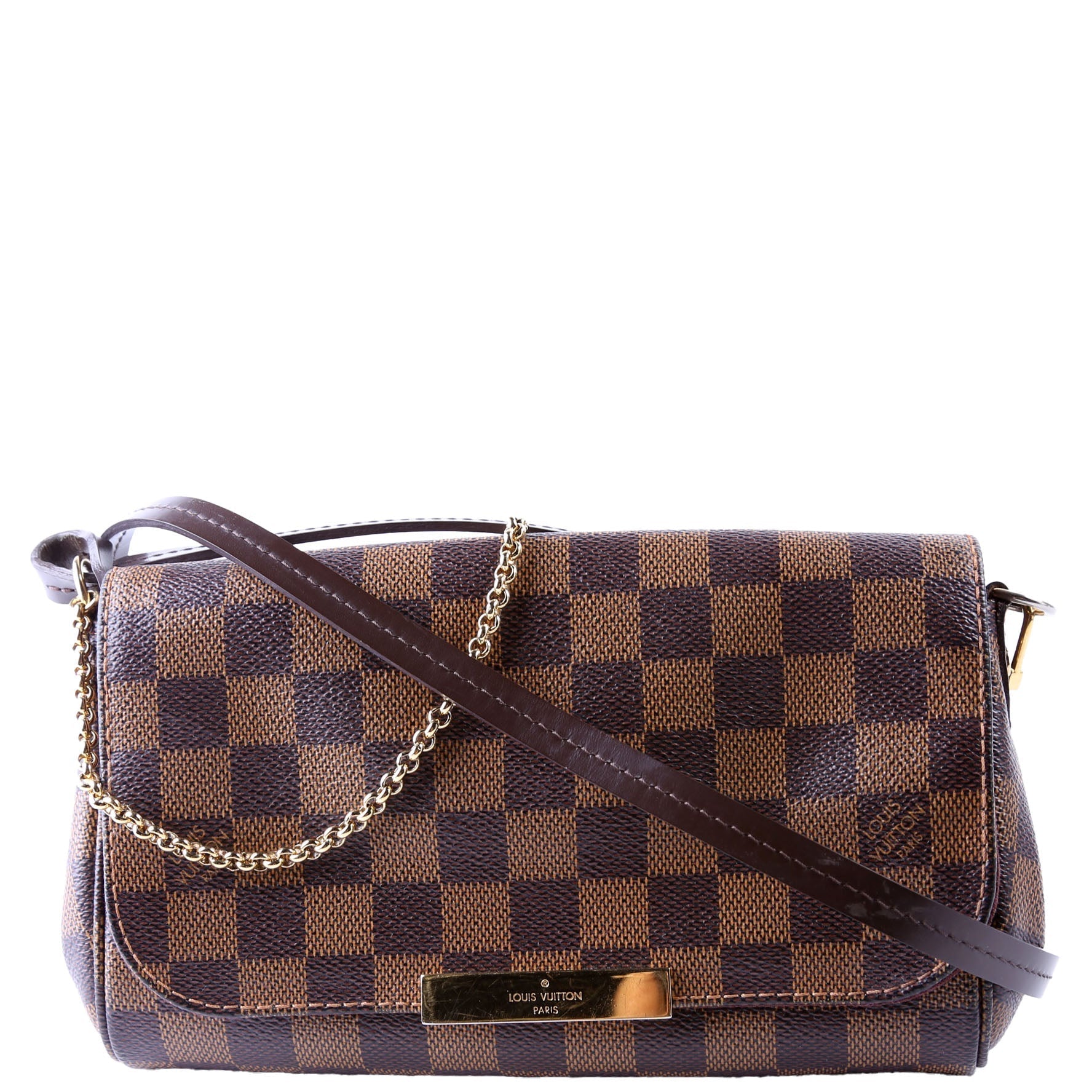 Louis Vuitton Favorite PM Ebene Damier Handbag Ebene 8