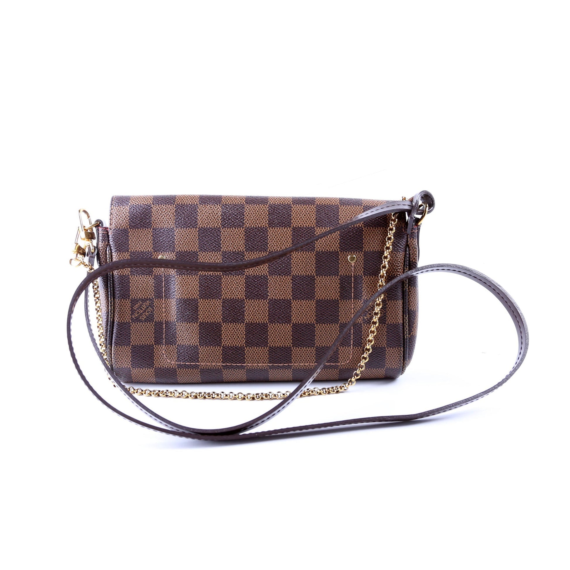 Louis Vuitton Favorite PM Ebene Damier Handbag Ebene 7
