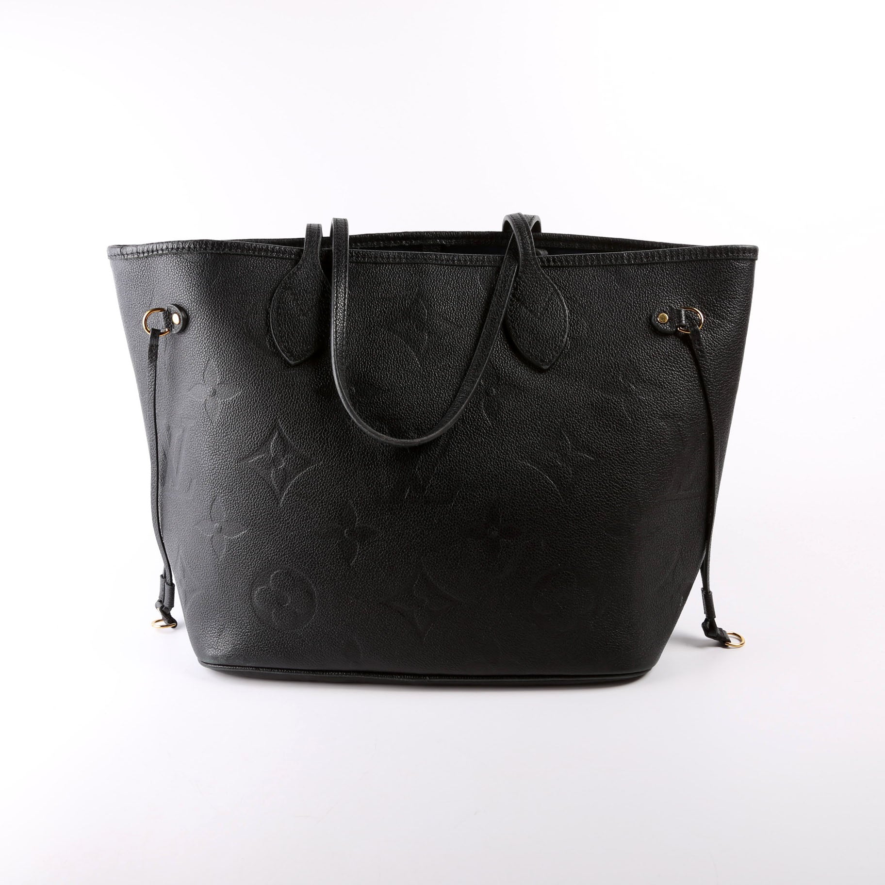 Louis Vuitton Neverfull W MM Empreinte Black Wallet Case