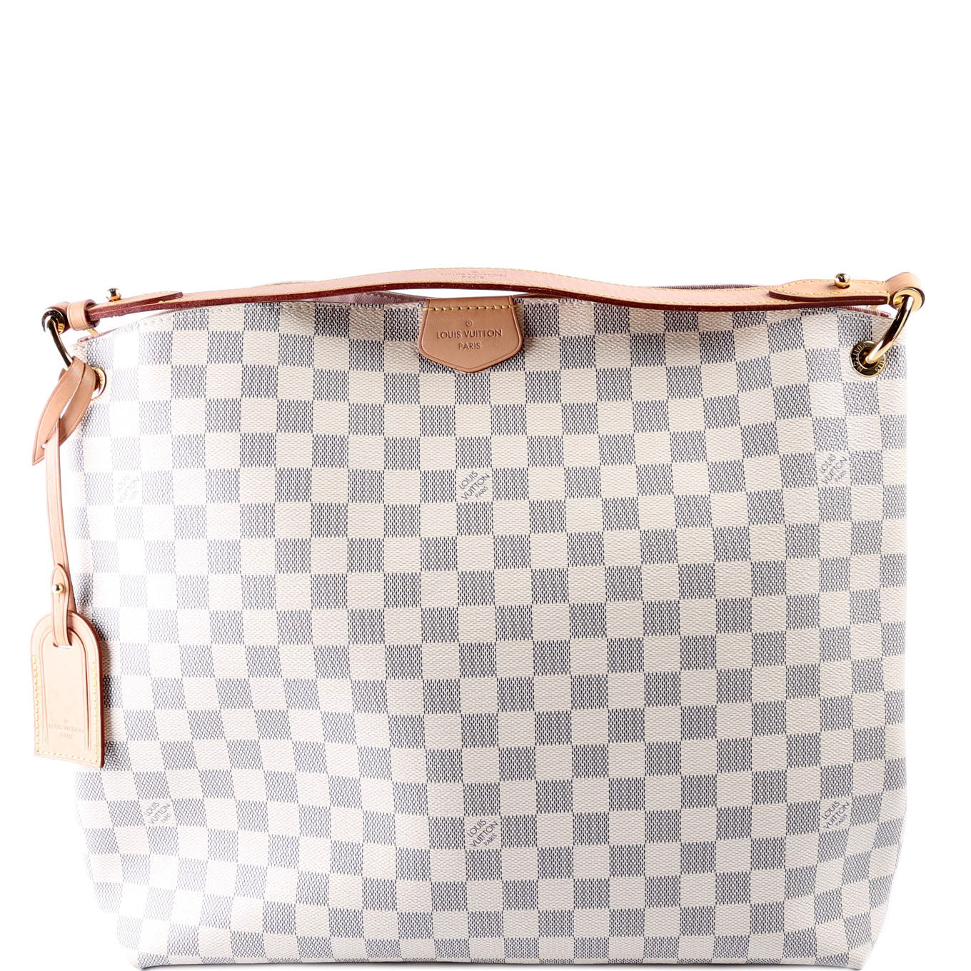 Louis Vuitton Graceful MM Azur Handbag Azur 2