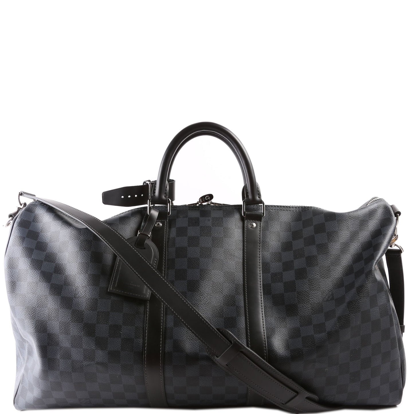 Louis Vuitton Keepall 55 Cobalt Bandouliere Travel Bag