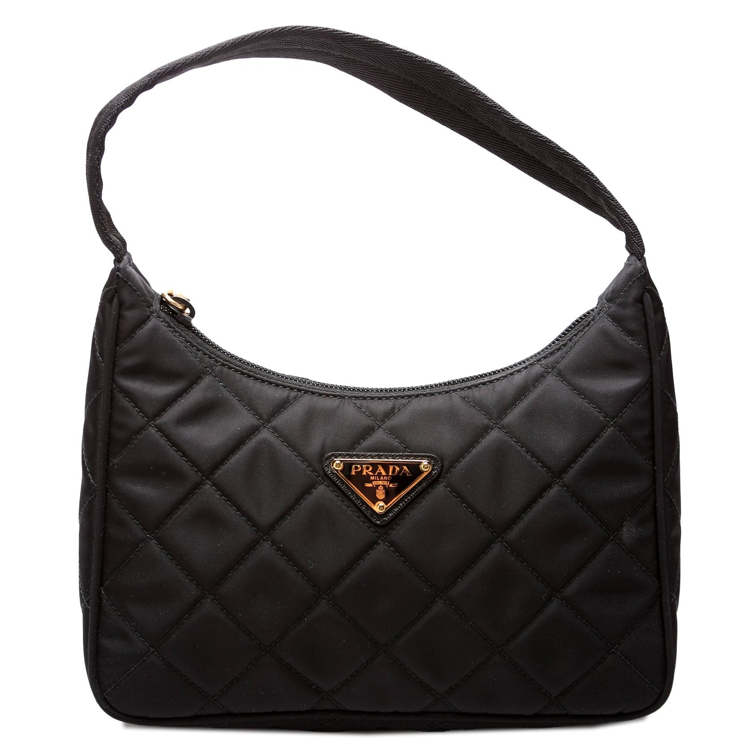 Prada Shoulder Bag Nylon Quilted