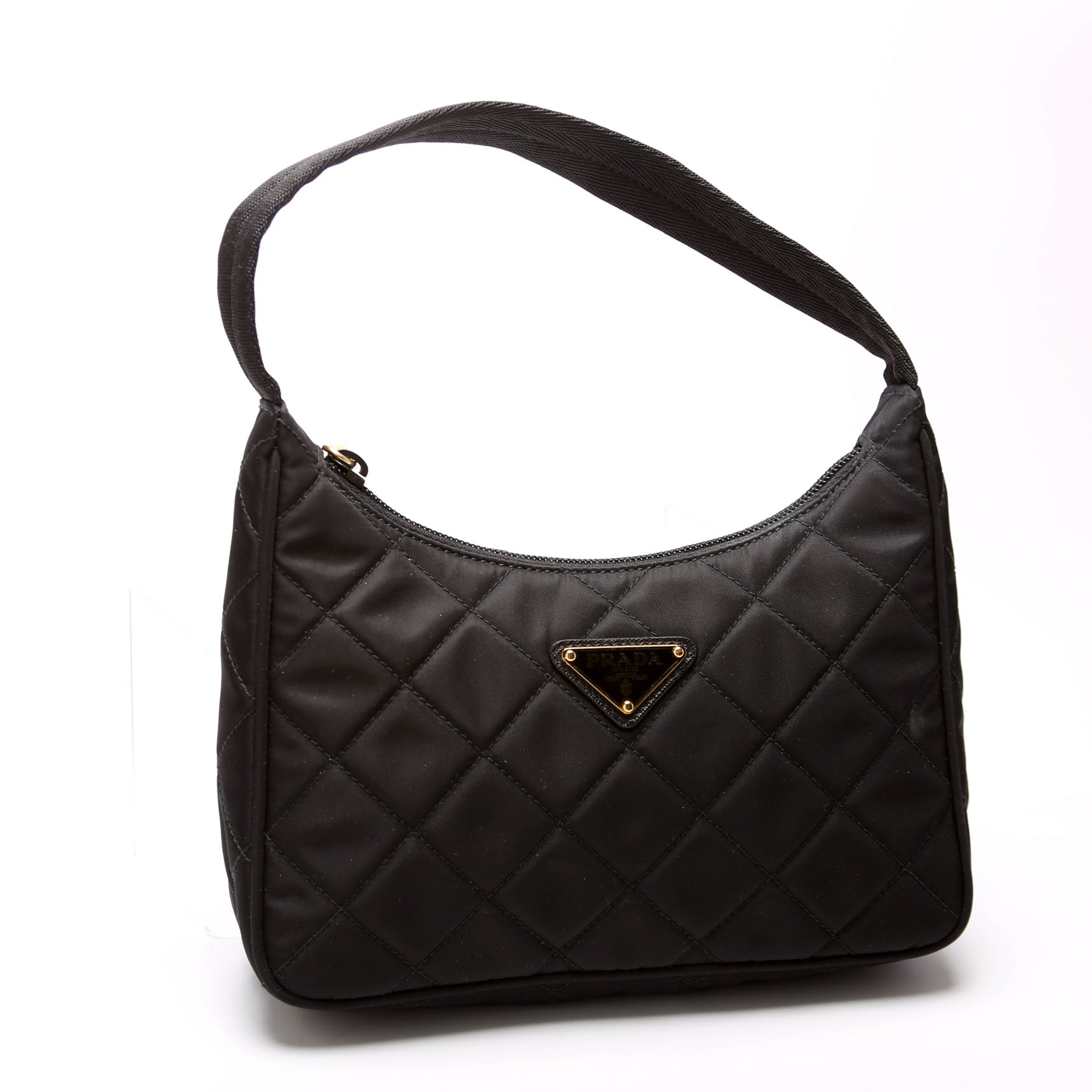Prada Shoulder Bag Nylon Quilted
