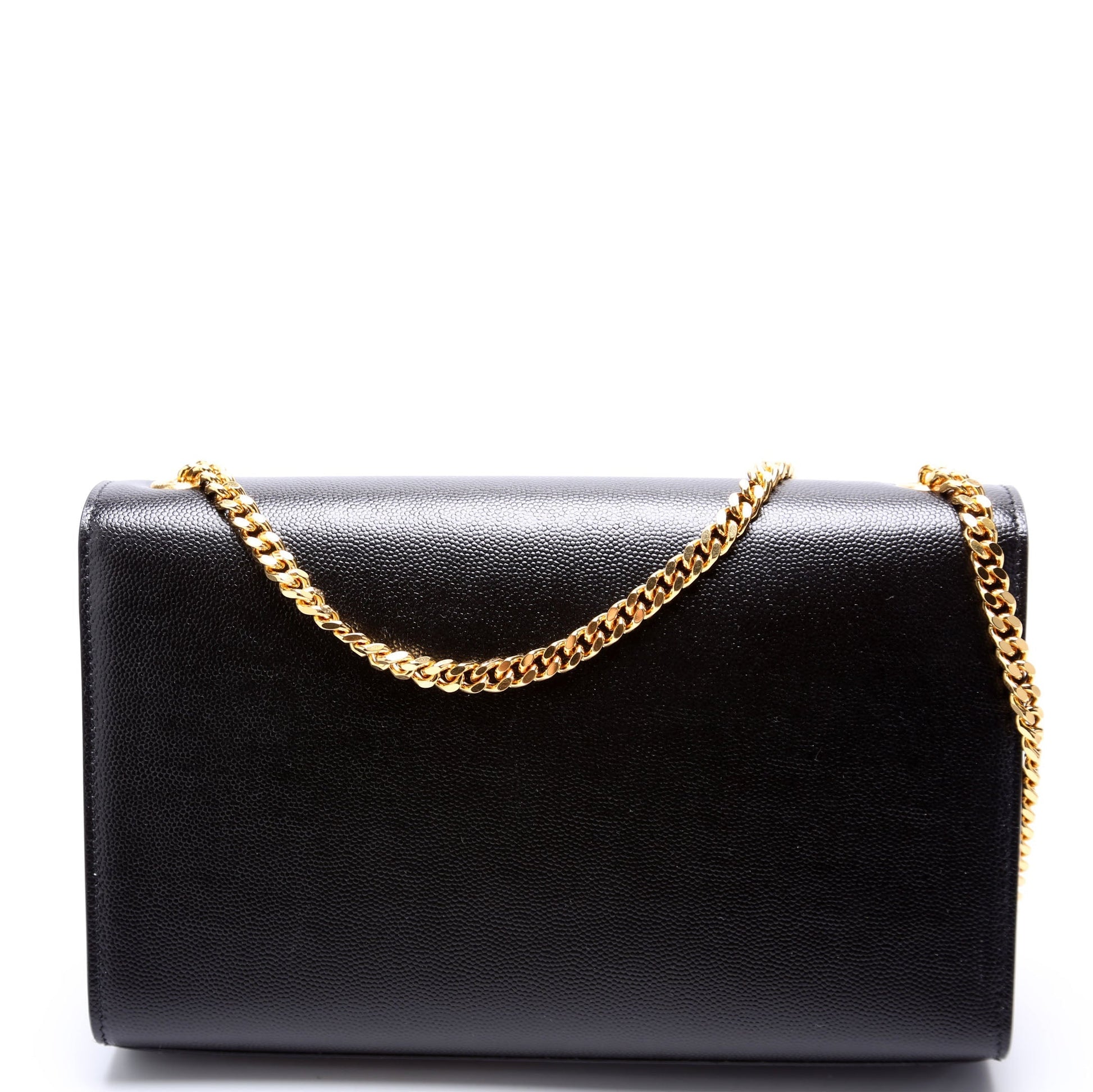 YSL Saint Laurent Kate Tassel Satchel Bag Black Medium
