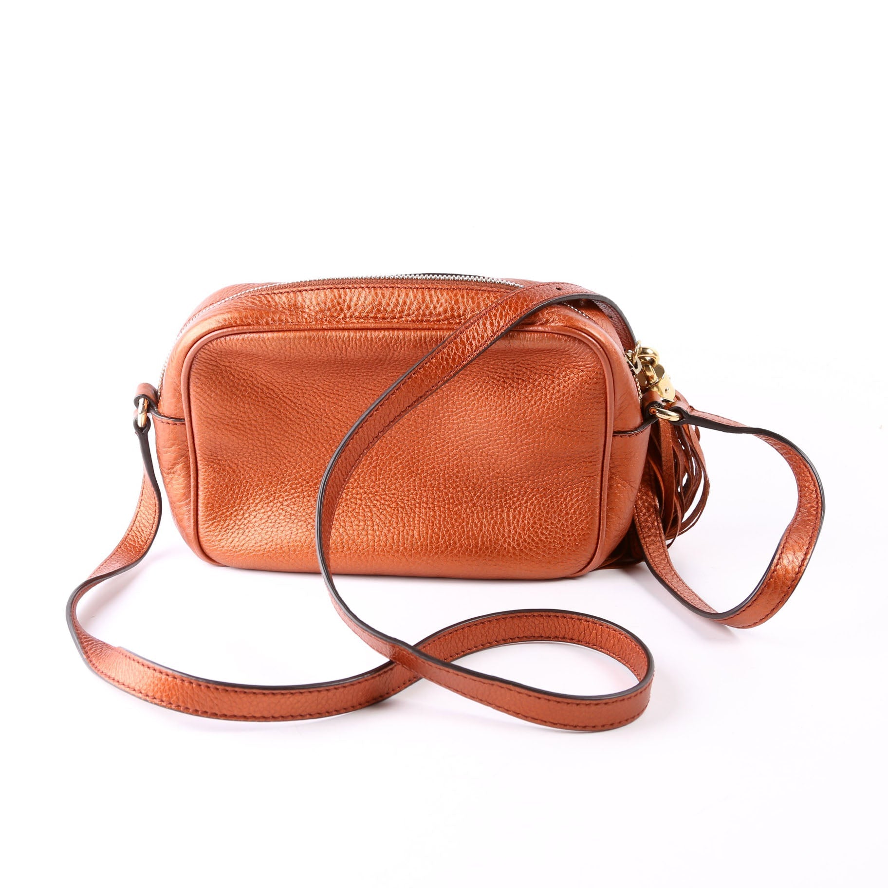 Gucci Soho Disco Bronze Crossbody Bag