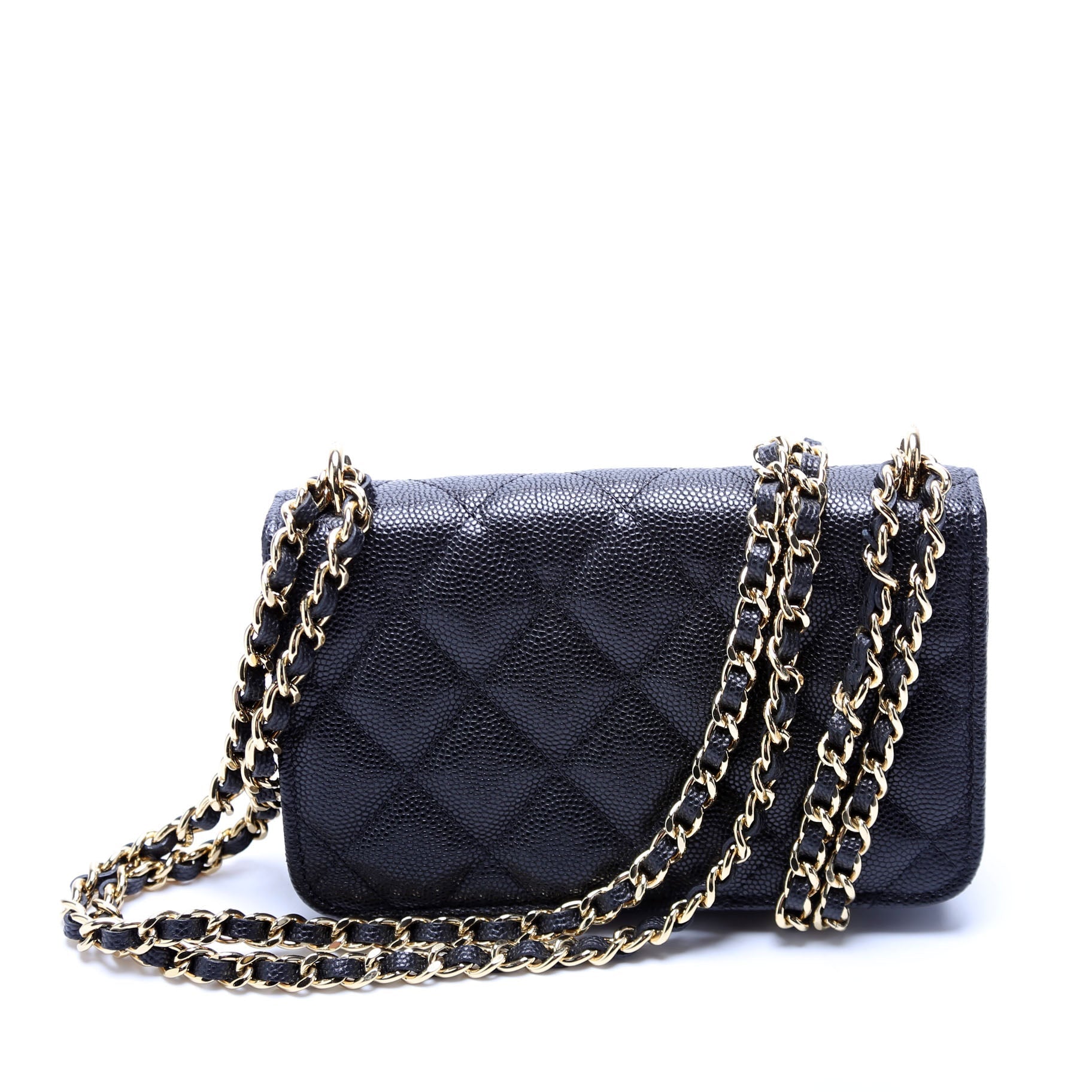 Chanel Pocket Twins on Caviar Small Clutch Bag Caviar 2