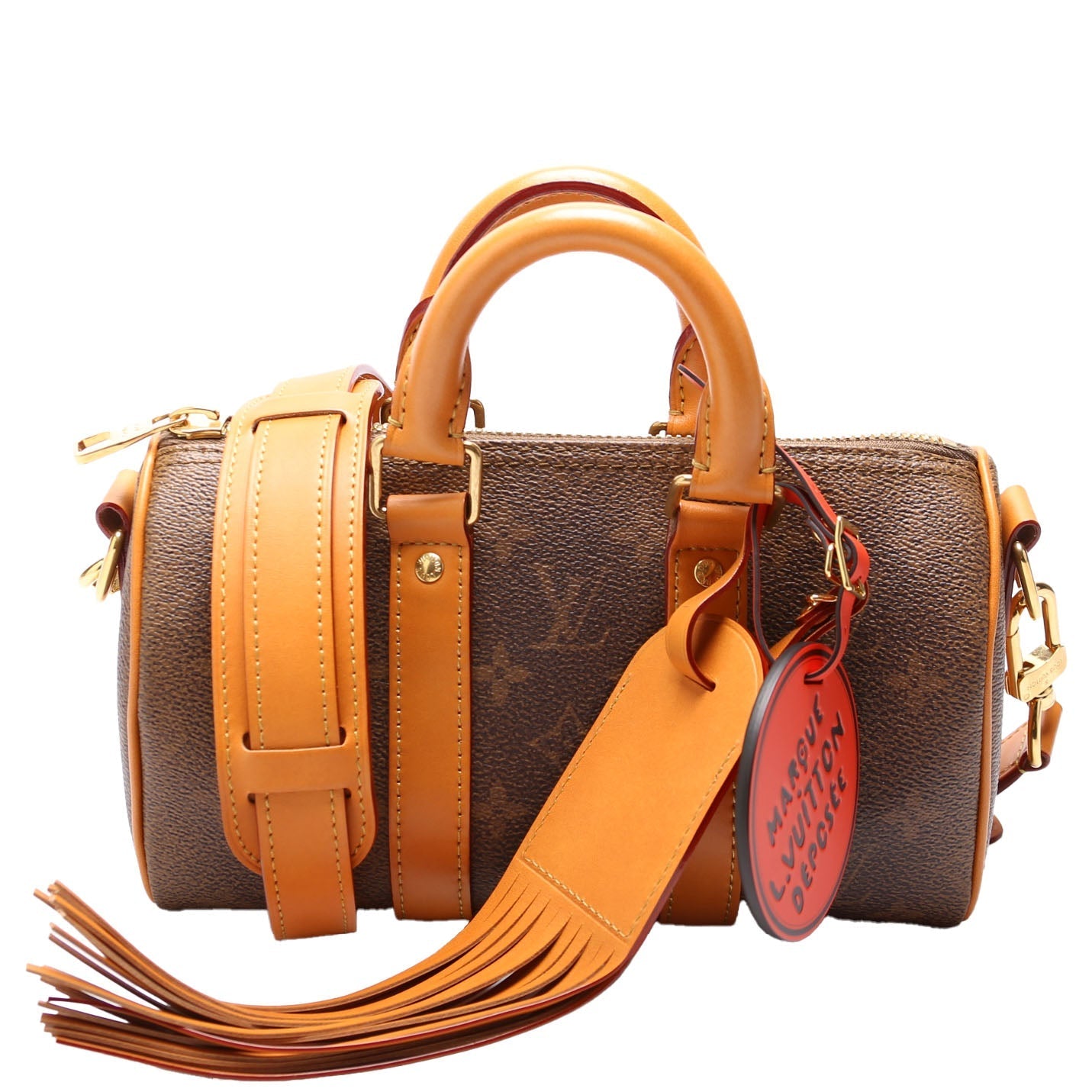 Louis Vuitton Dust Keepall 25 W Monogram Travel Bag
