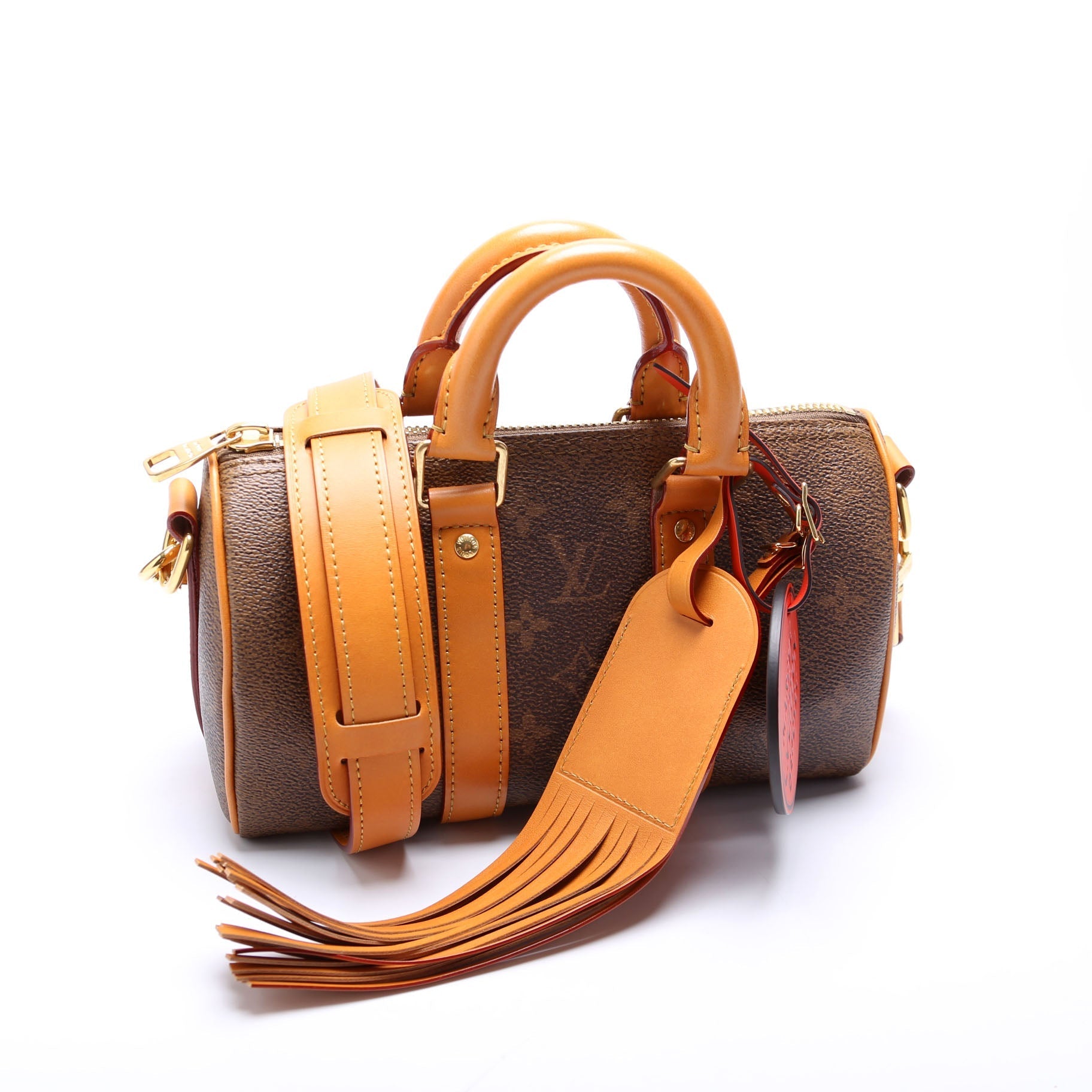 Louis Vuitton Dust Keepall 25 W Monogram Travel Bag