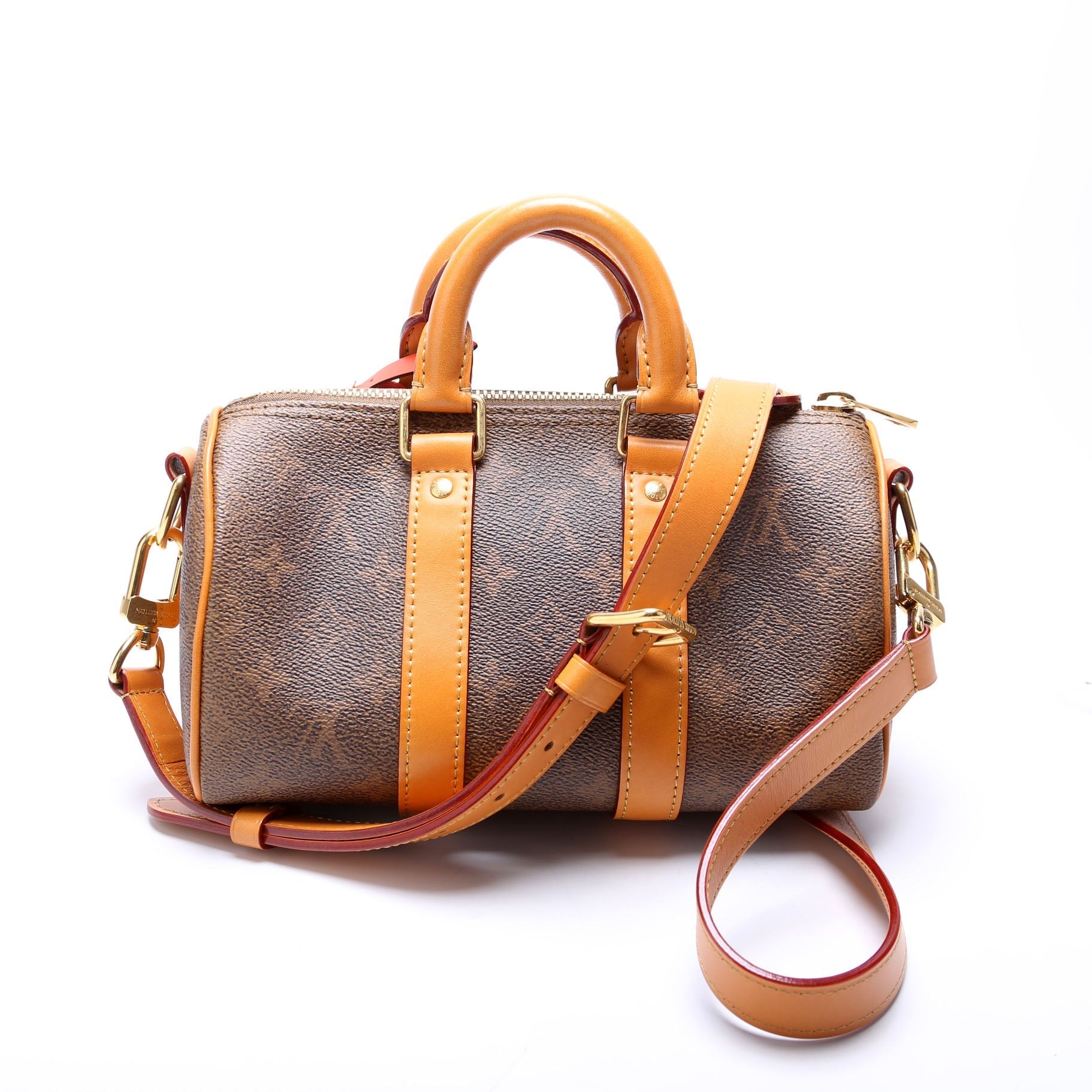 Louis Vuitton Dust Keepall 25 W Monogram Travel Bag