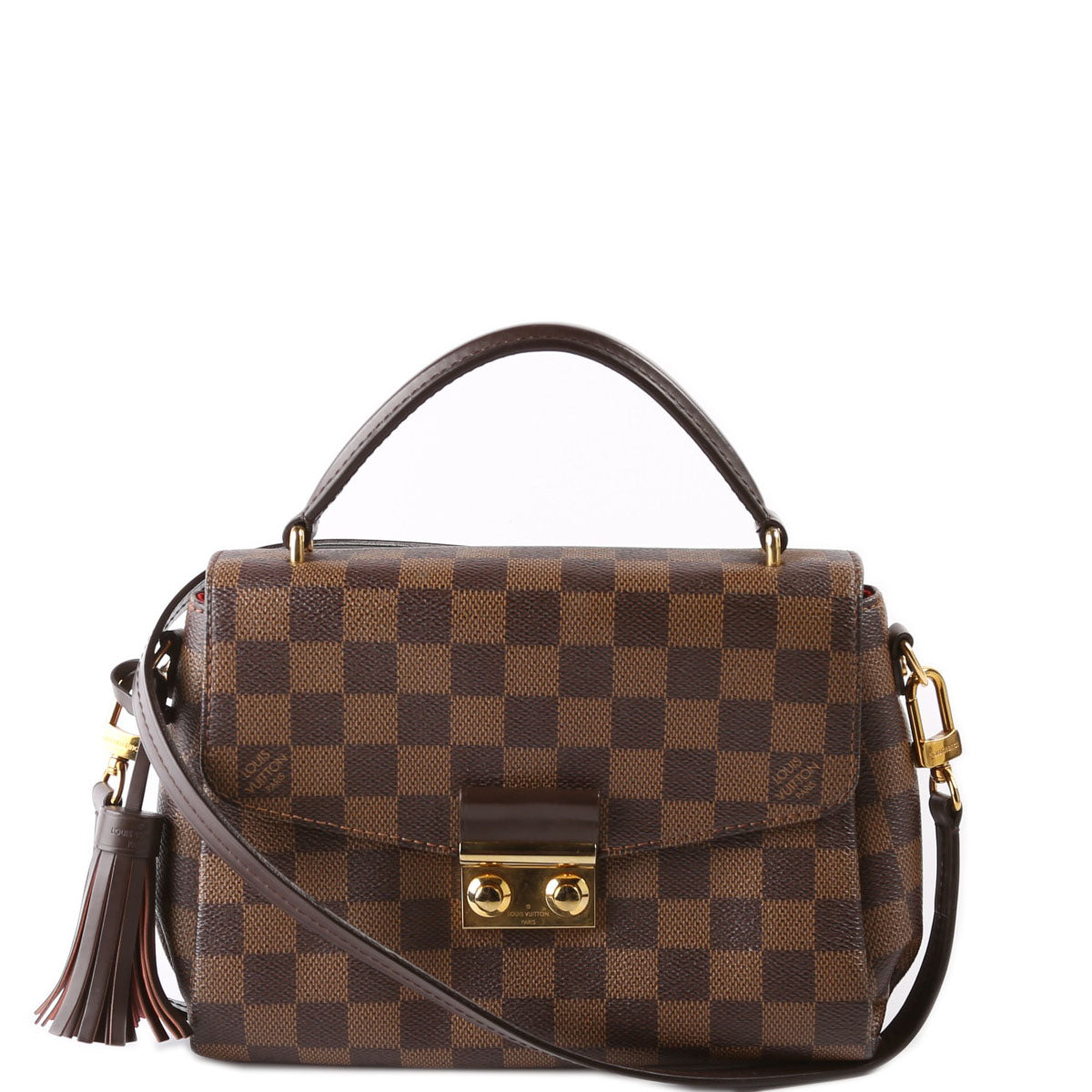 Louis Vuitton Croisette Ebene Handbag