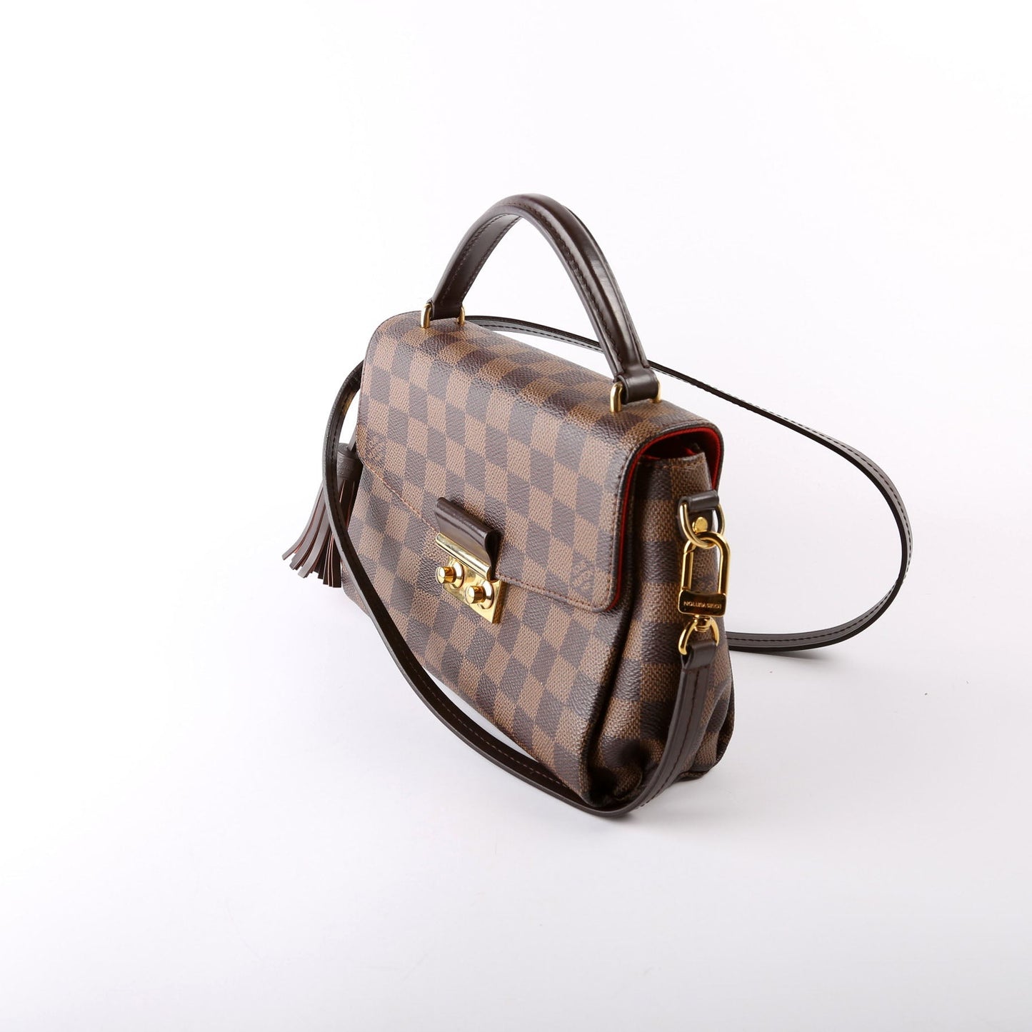Louis Vuitton Croisette Ebene Handbag