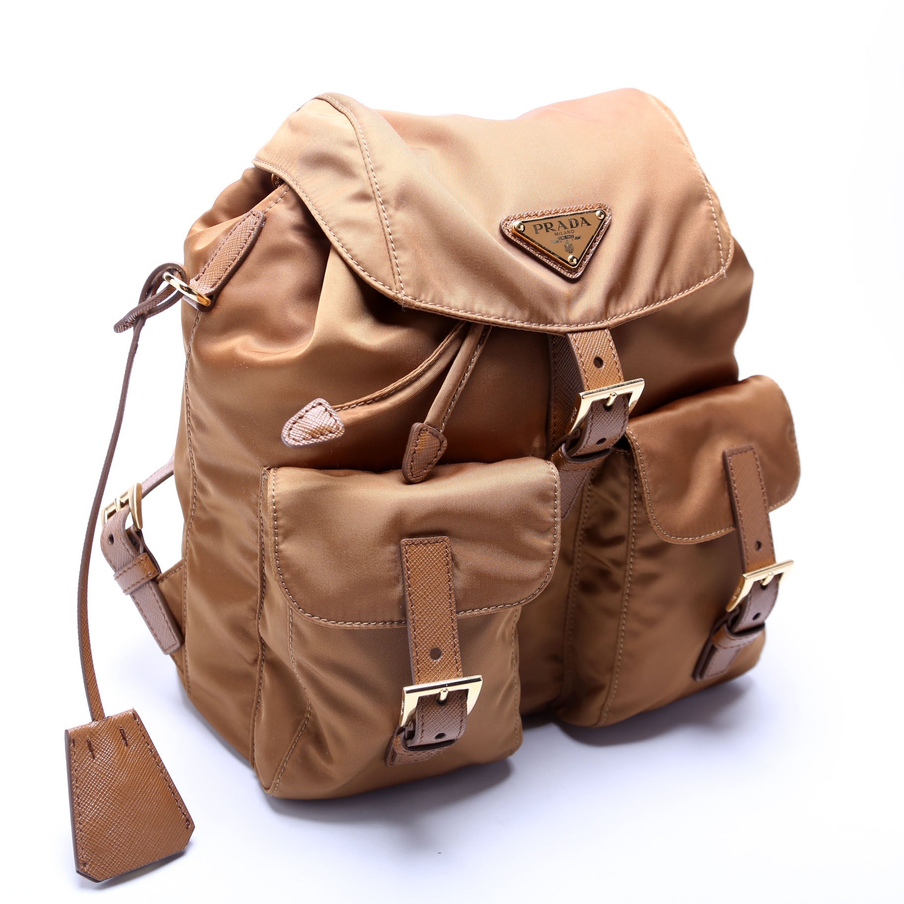 Prada Re Edition Re Backpack Bag Nylon Brown