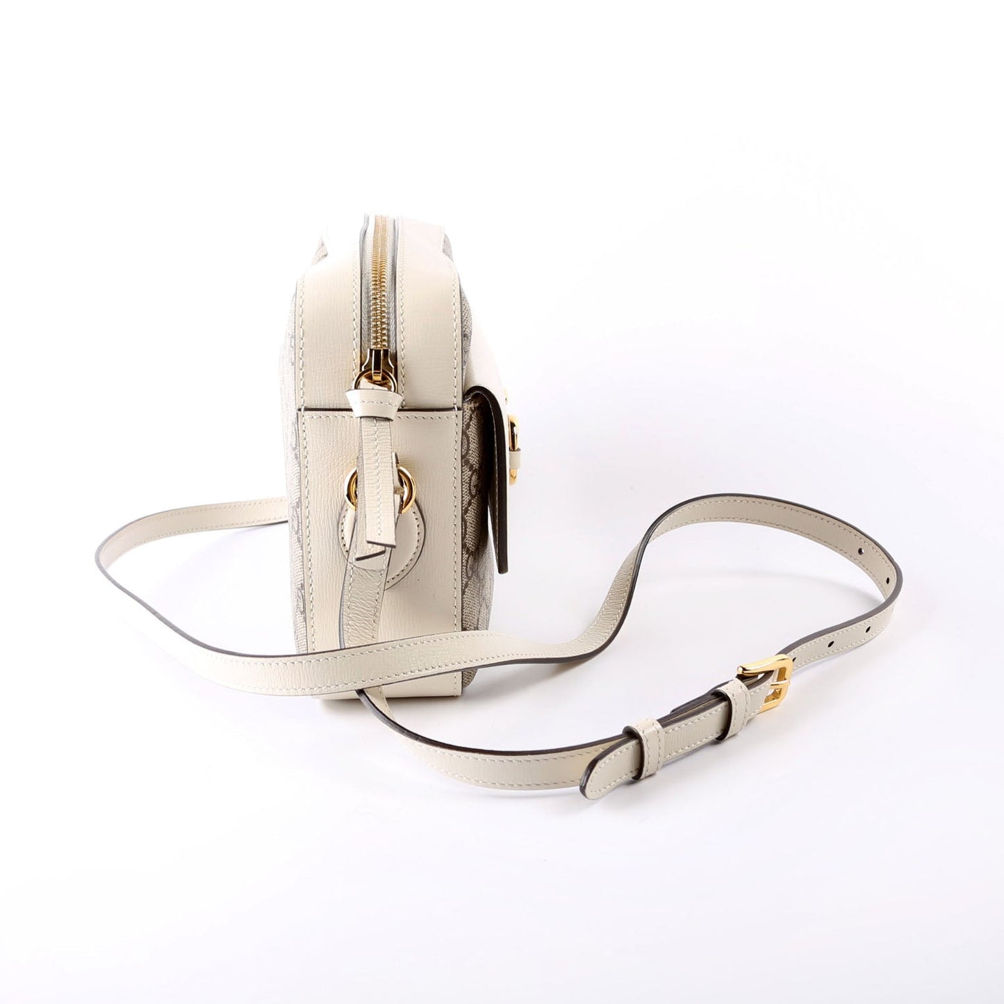 Gucci Horsebit Beige Small Handbag