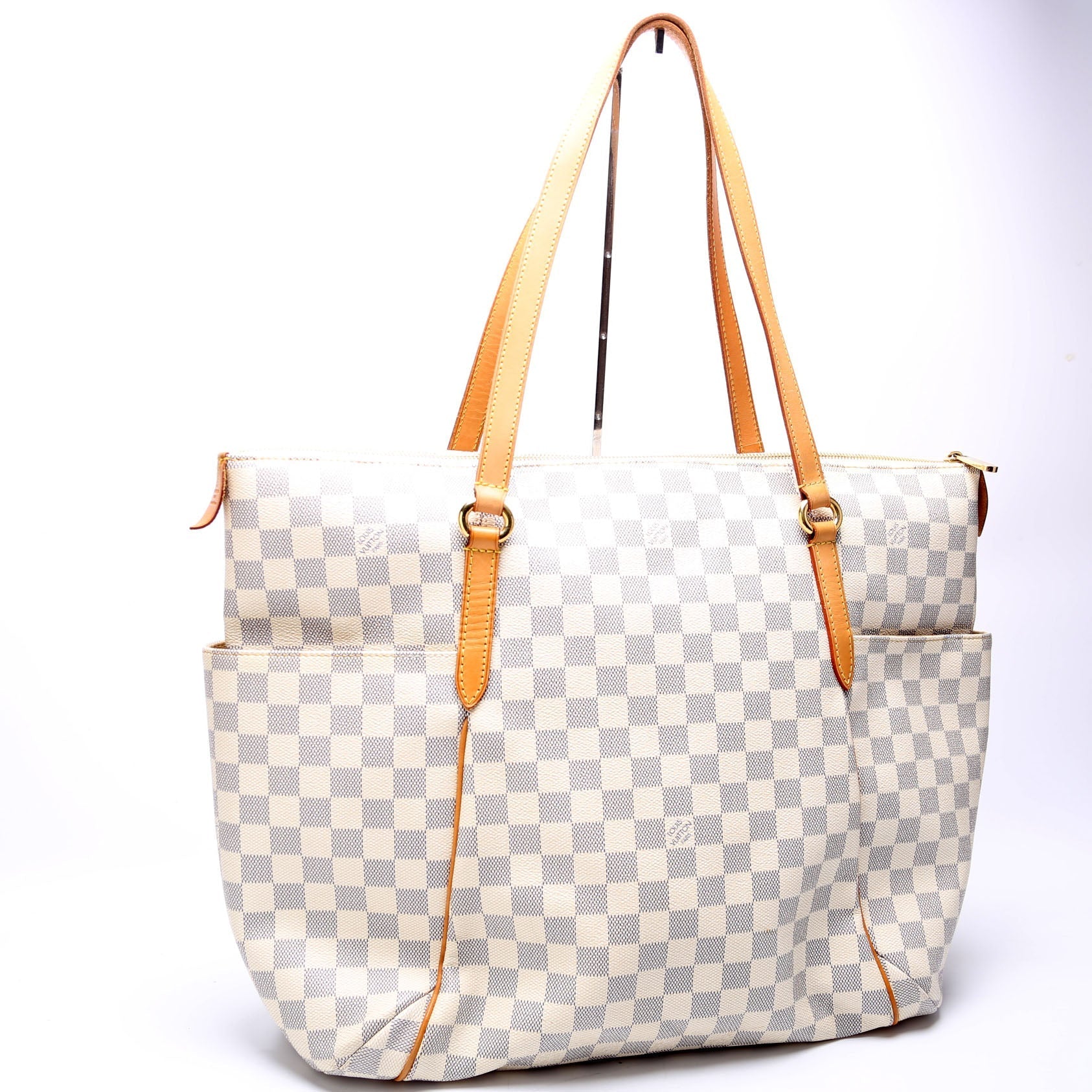 Louis Vuitton Totally Azur GM Damier Handbag Damier Azur