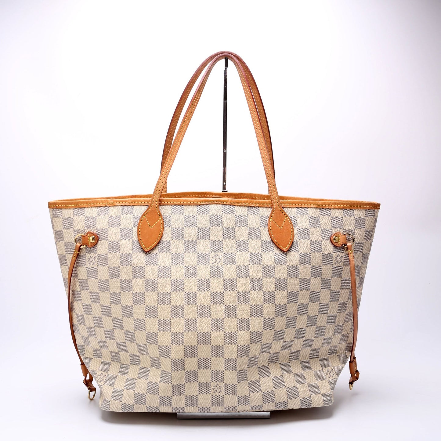 Louis Vuitton Neverfull W MM Azur Damier Wallet Case Azur 18