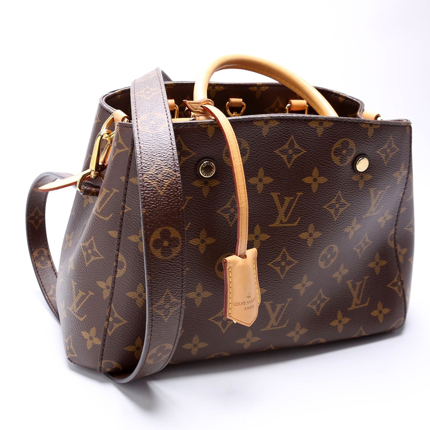 Louis Vuitton Montaigne BB Monogram Handbag Monogram 9