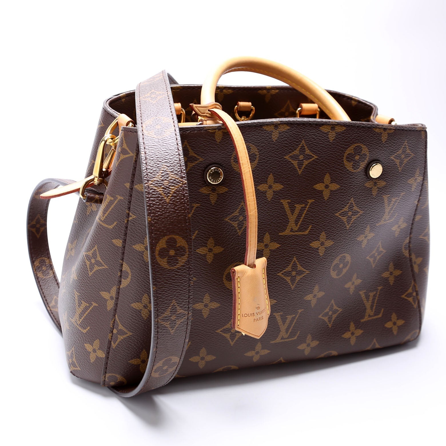 Louis Vuitton Montaigne BB Monogram Handbag Monogram 9