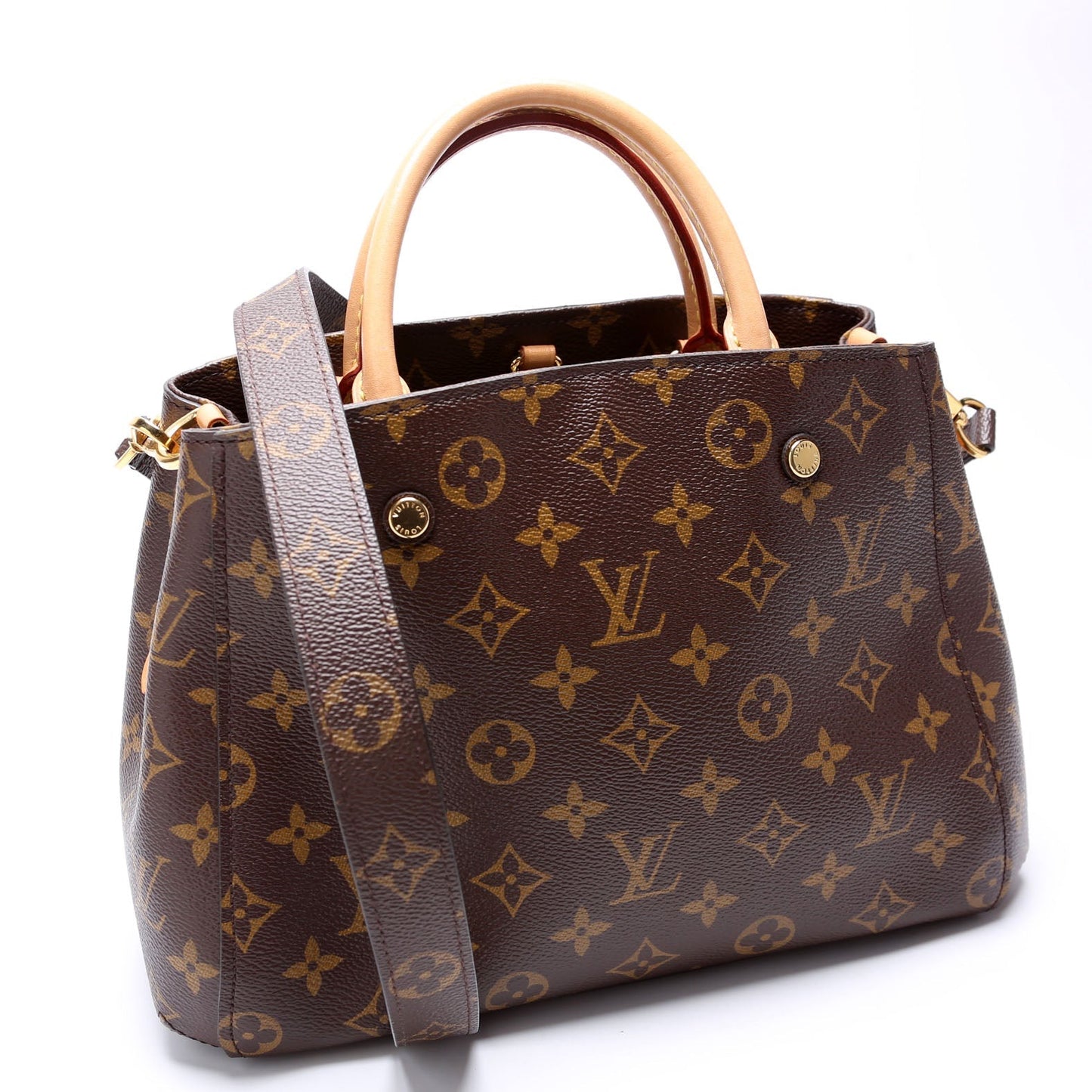 Louis Vuitton Montaigne BB Monogram Handbag Monogram 10