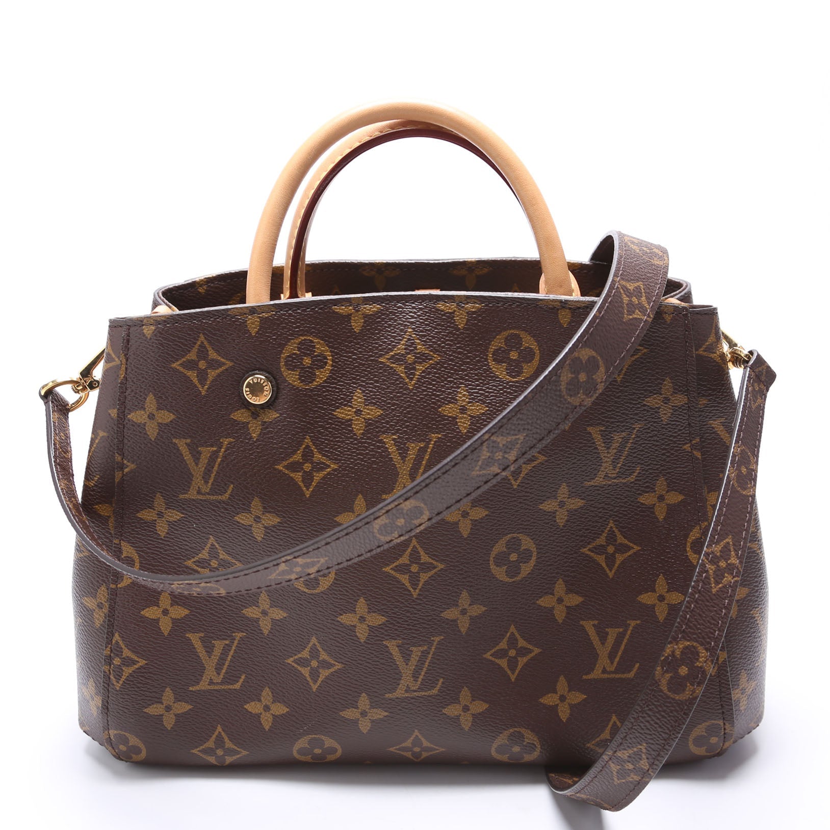 Louis Vuitton Montaigne BB Monogram Handbag Monogram 10