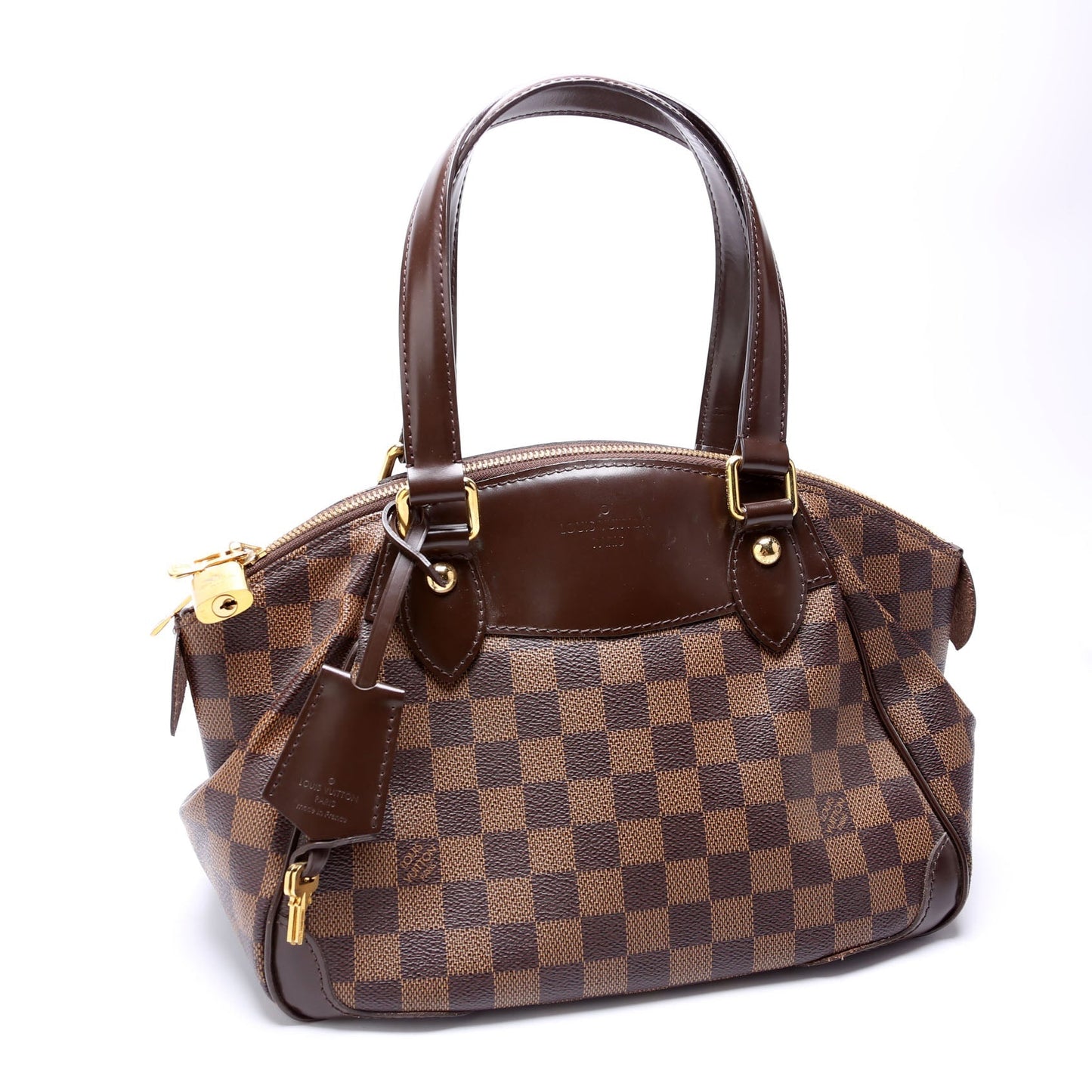Louis Vuitton Verona Ebene PM Damier Handbag Ebene 2