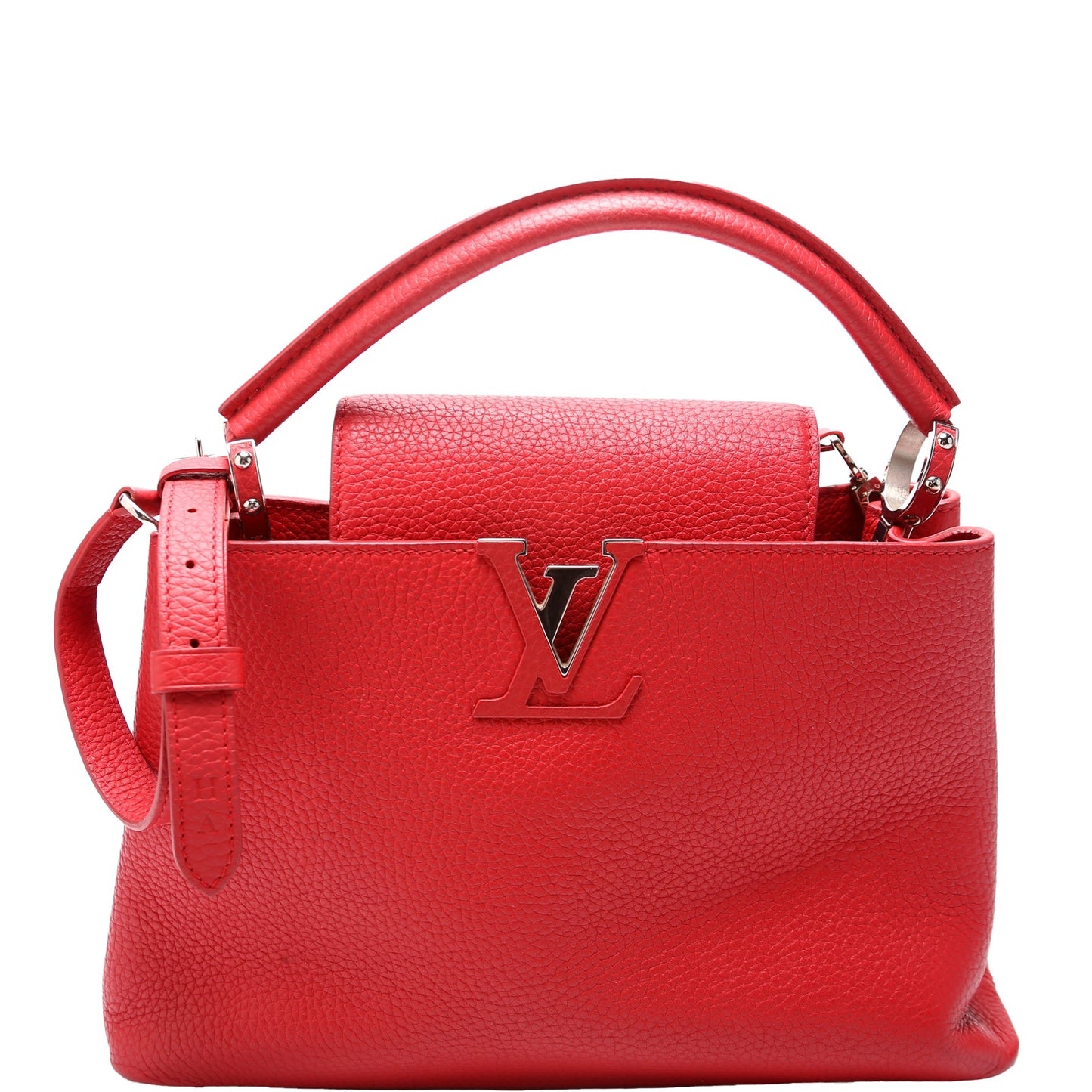 Louis Vuitton Capucines PM Taurillon Red Hat