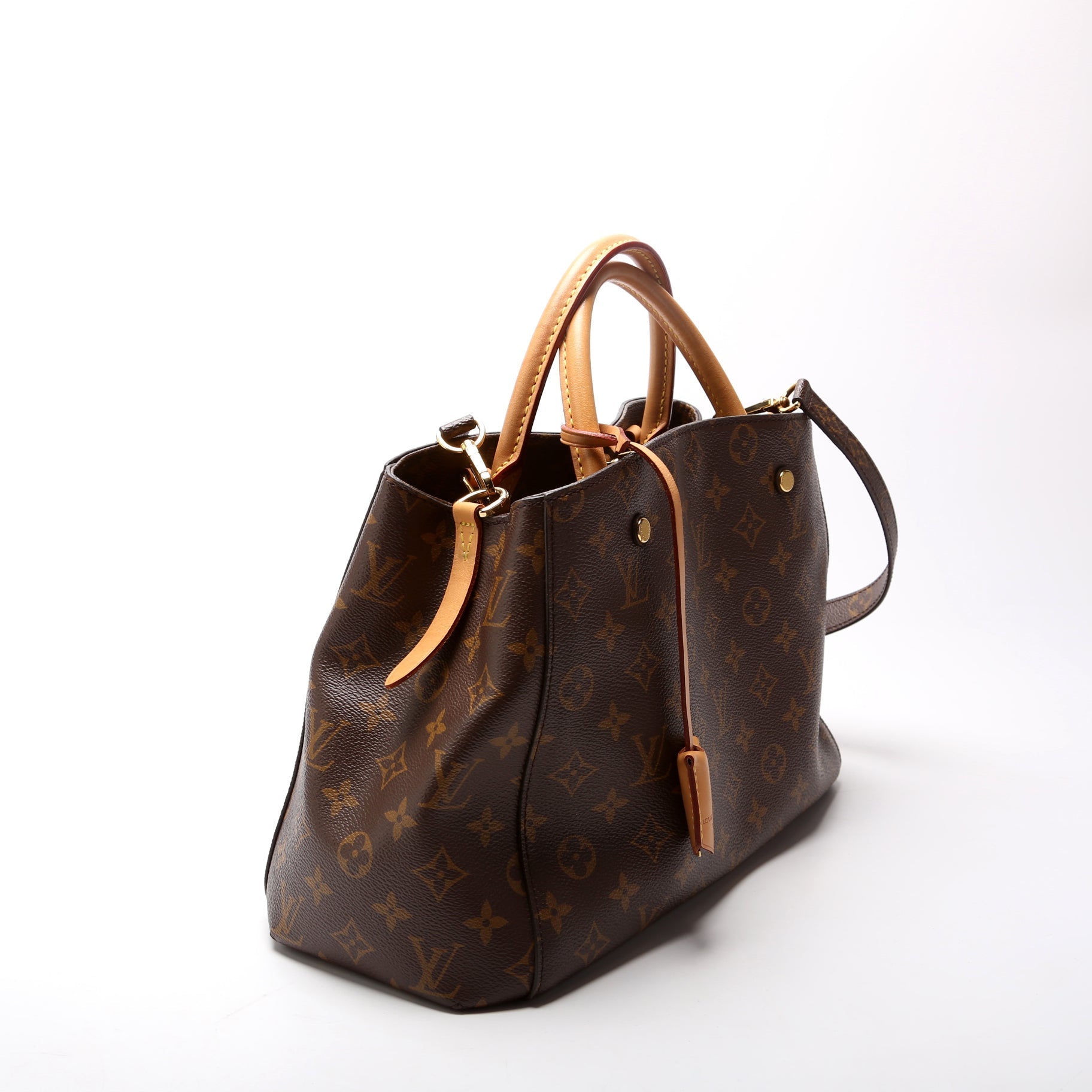 Louis Vuitton Montaigne MM Monogram Handbag Monogram 13