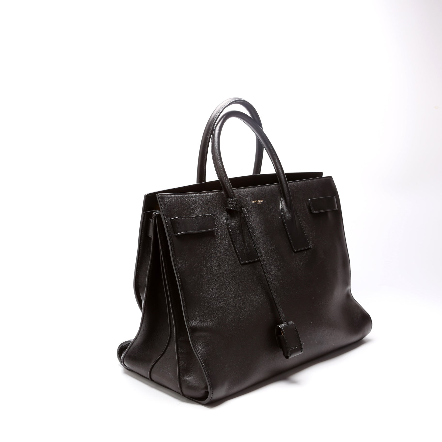 YSL Saint Laurent Saint Laurent Sac De Jour Bag Black Large Travel Bag