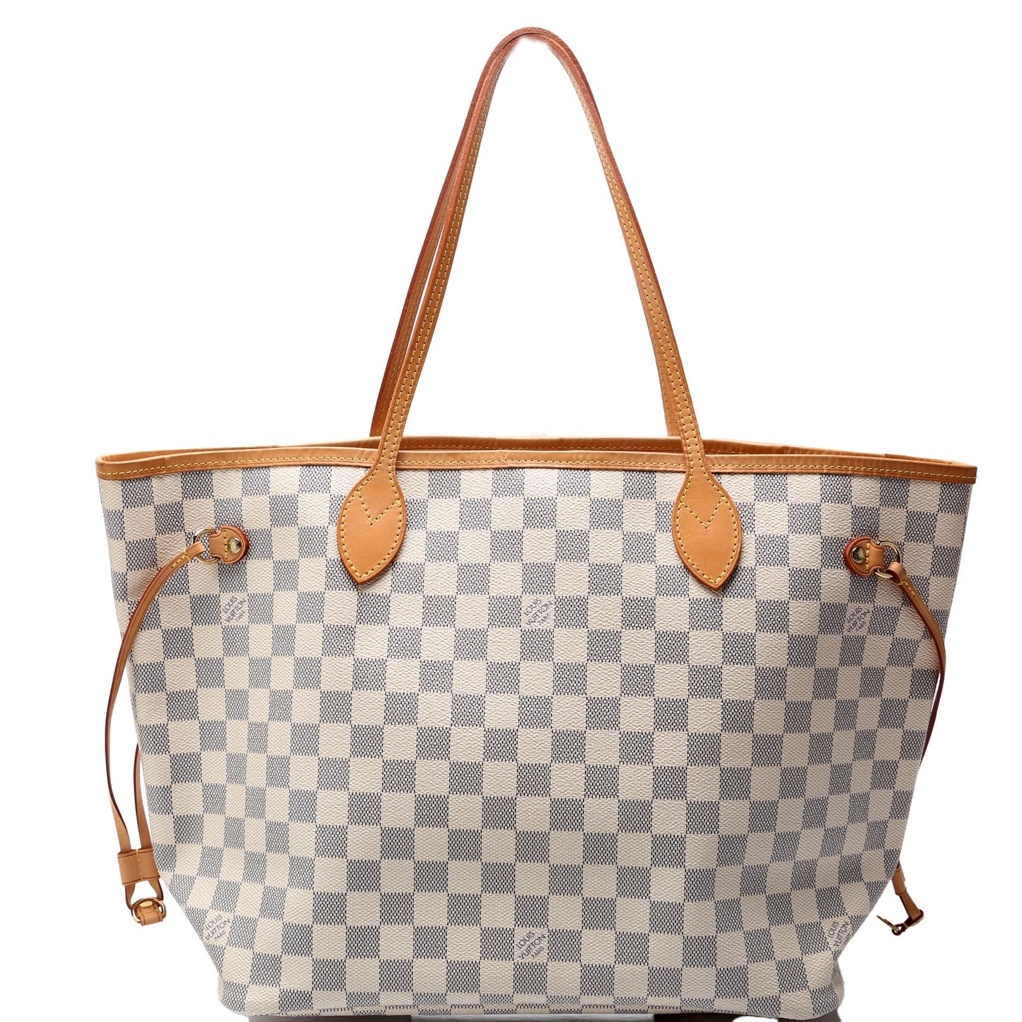 Louis Vuitton Neverfull MM Azur Damier Tote Bag Azur 54