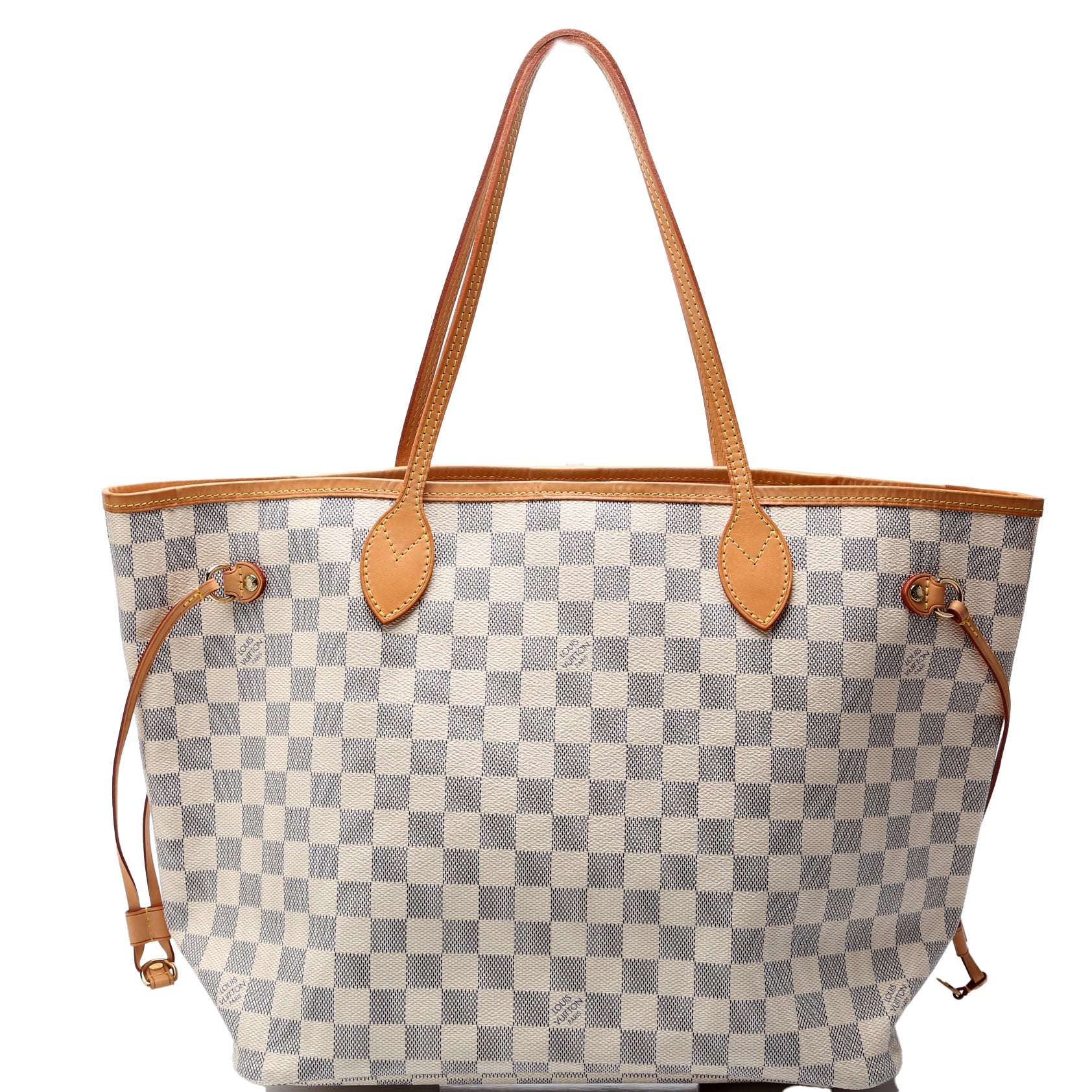 Louis Vuitton Neverfull MM Azur Damier Tote Bag Azur 54