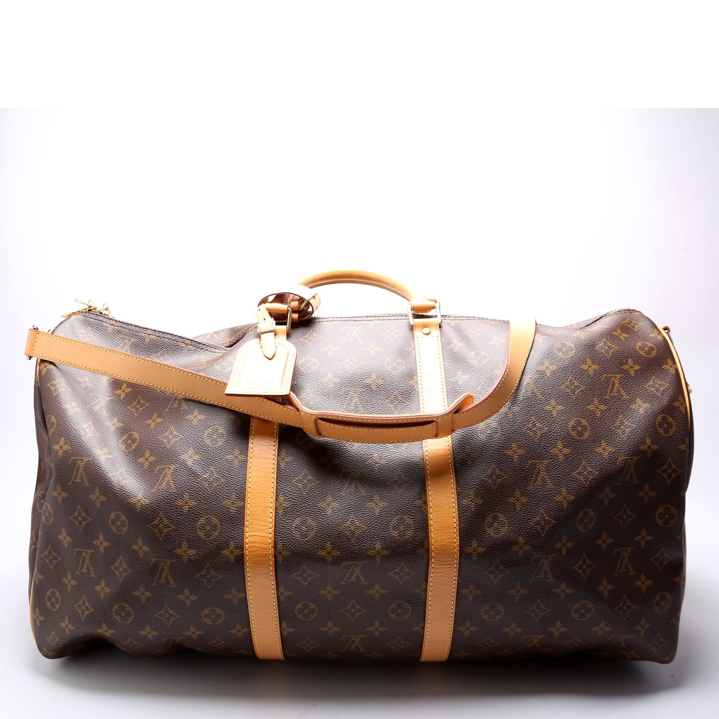 Louis Vuitton Keepall 60 Bandouliere Monogram Travel Bag Bandouliere 4