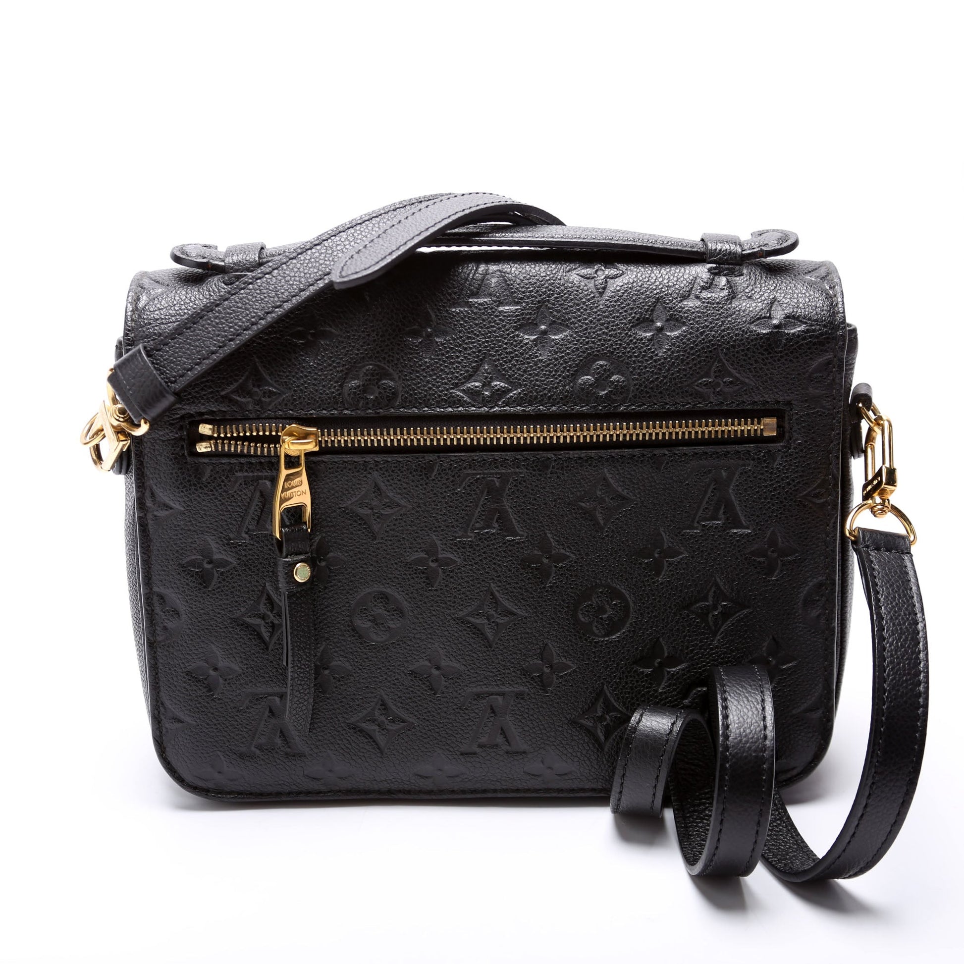 Louis Vuitton Pochette Metis Empreinte Black Clutch Bag Empreinte Black
