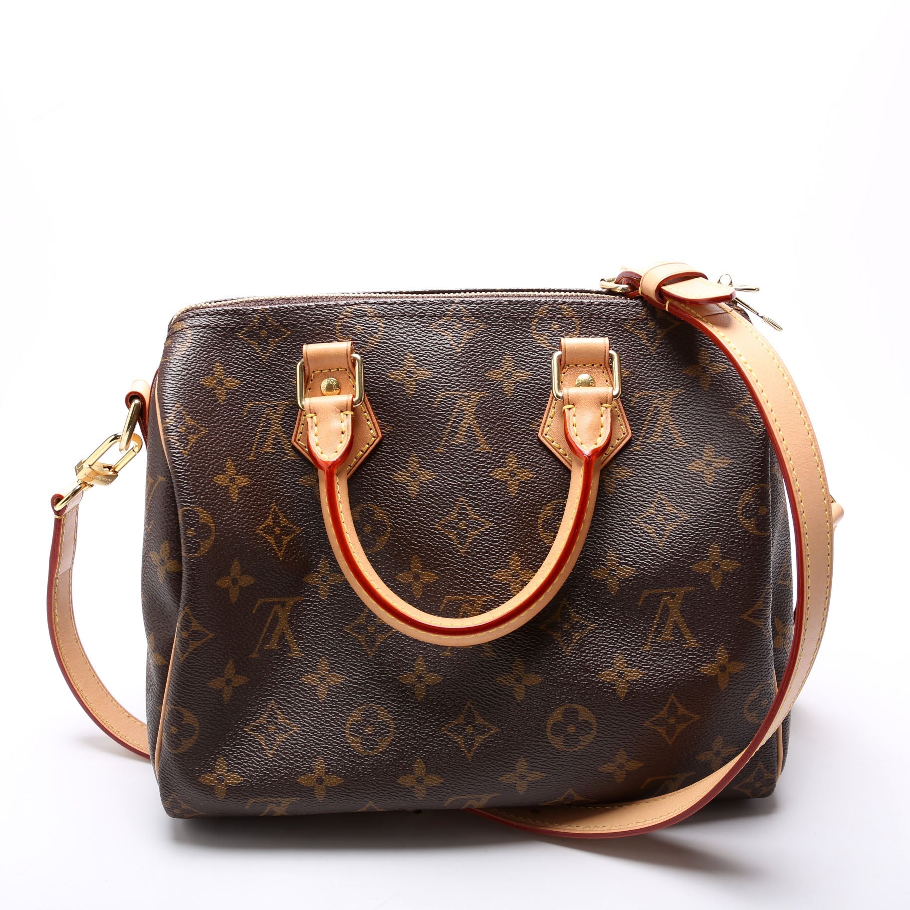 Louis Vuitton Speedy 25 Bandouliere Monogram Handbag Monogram 10