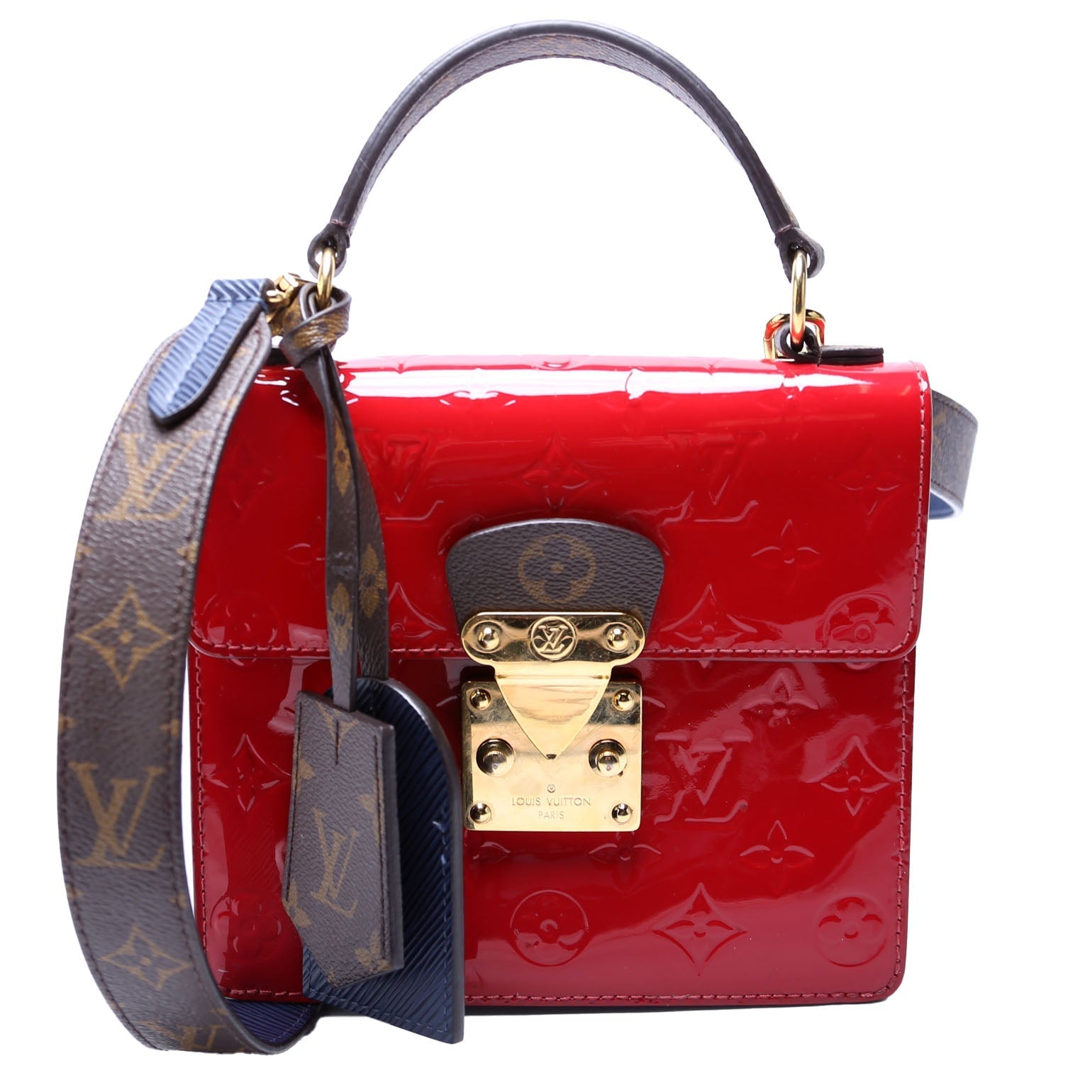 Louis Vuitton Spring Street Red Vernis Jewelry