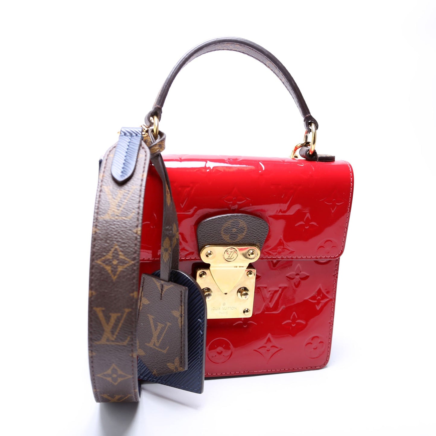 Louis Vuitton Spring Street Red Vernis Jewelry