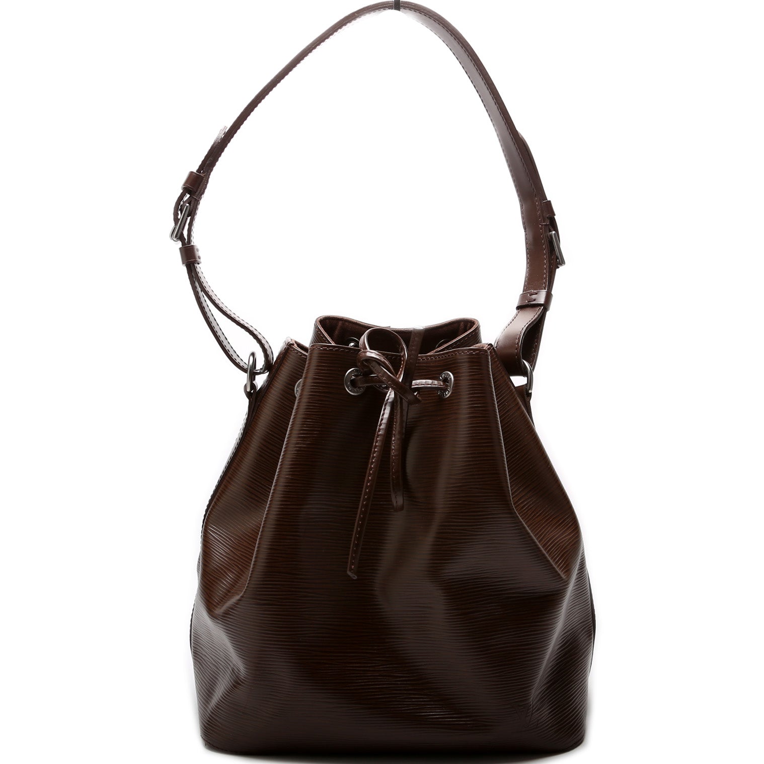 Louis Vuitton Noe Petit NM Epi Brown Handbag