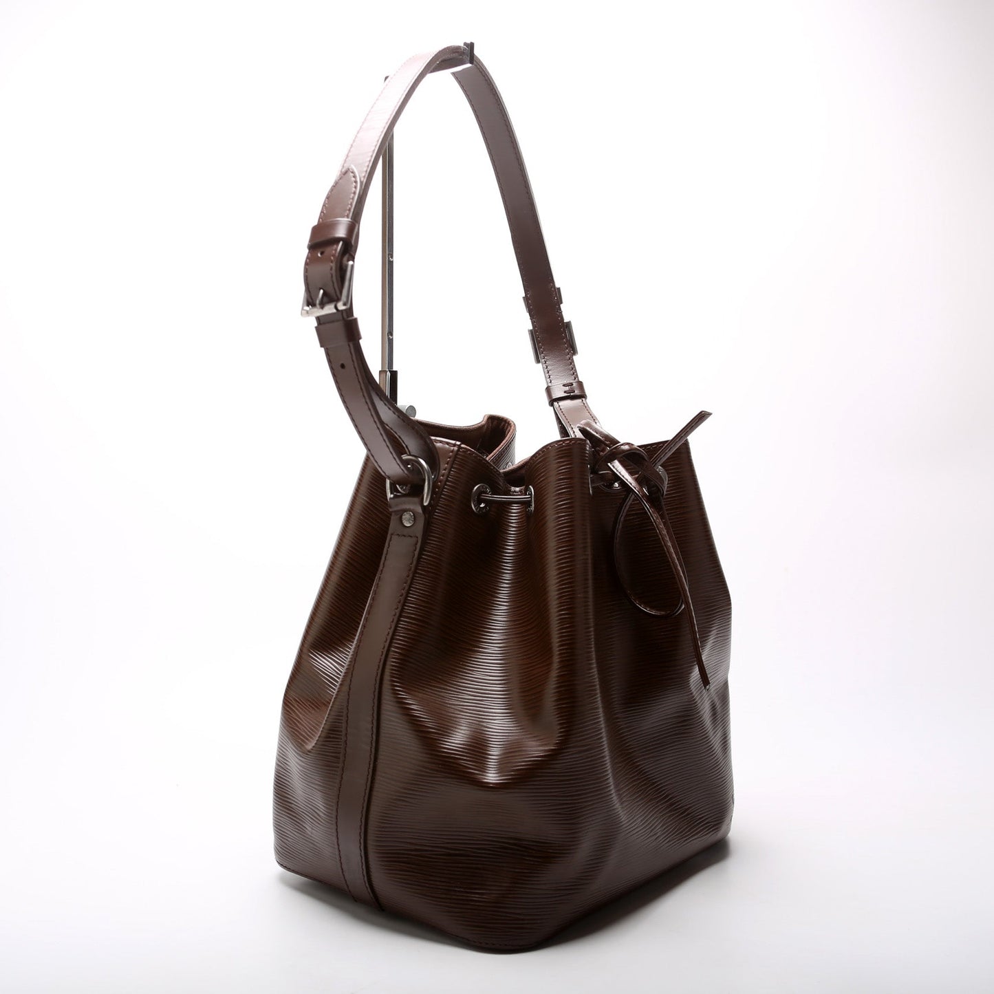 Louis Vuitton Noe Petit NM Epi Brown Handbag