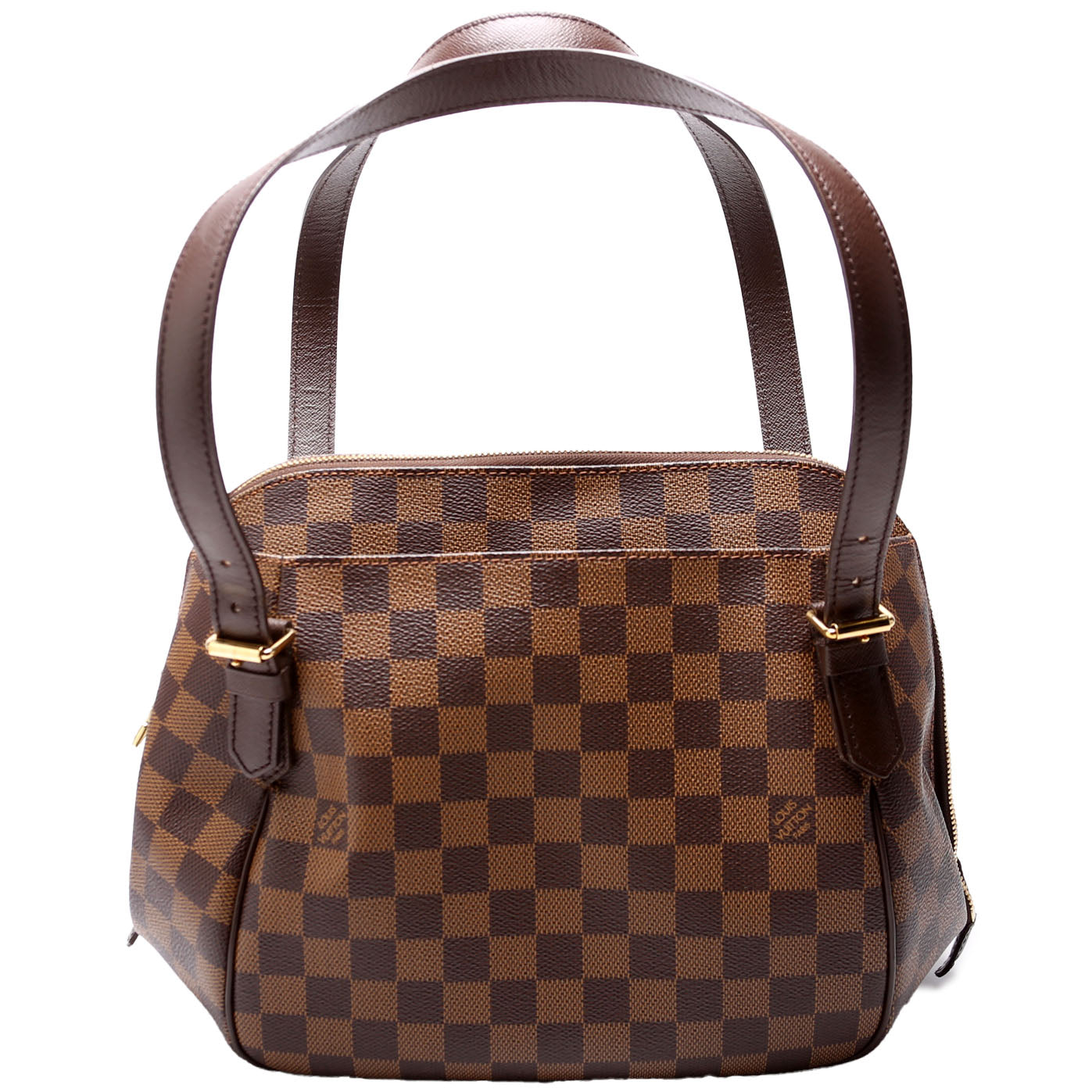 Louis Vuitton Belem MM Ebene Damier Handbag Ebene 3