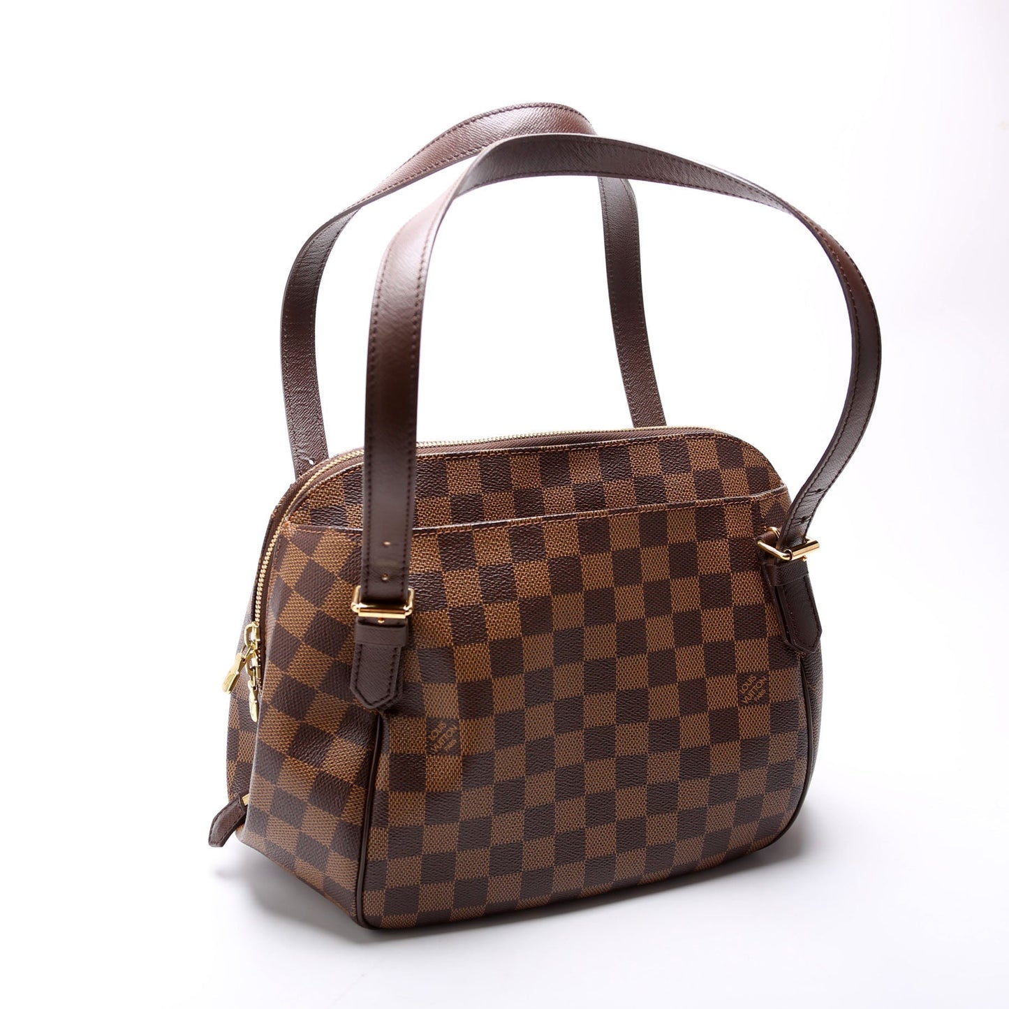 Louis Vuitton Belem MM Ebene Damier Handbag Ebene 3