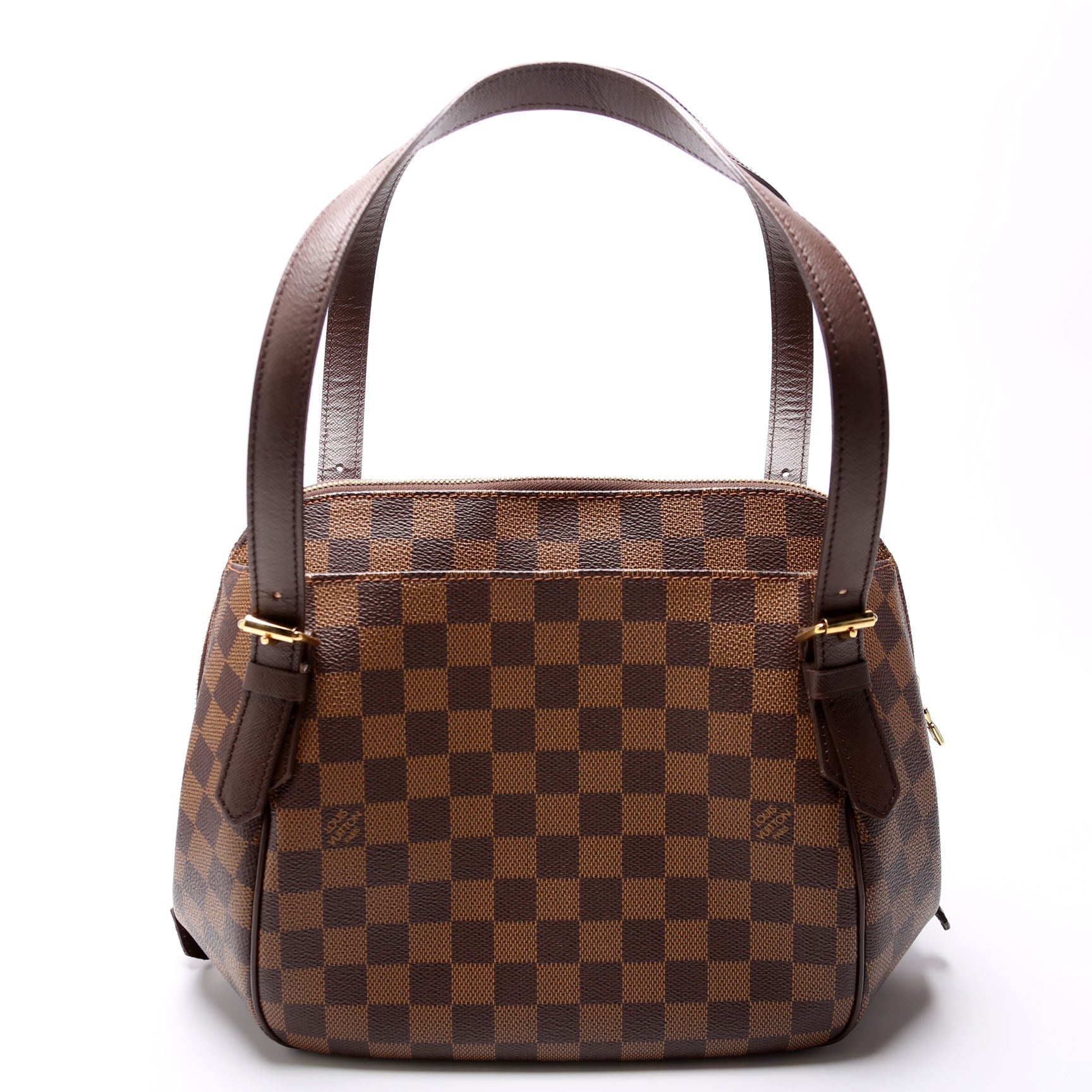 Louis Vuitton Belem MM Ebene Damier Handbag Ebene 3