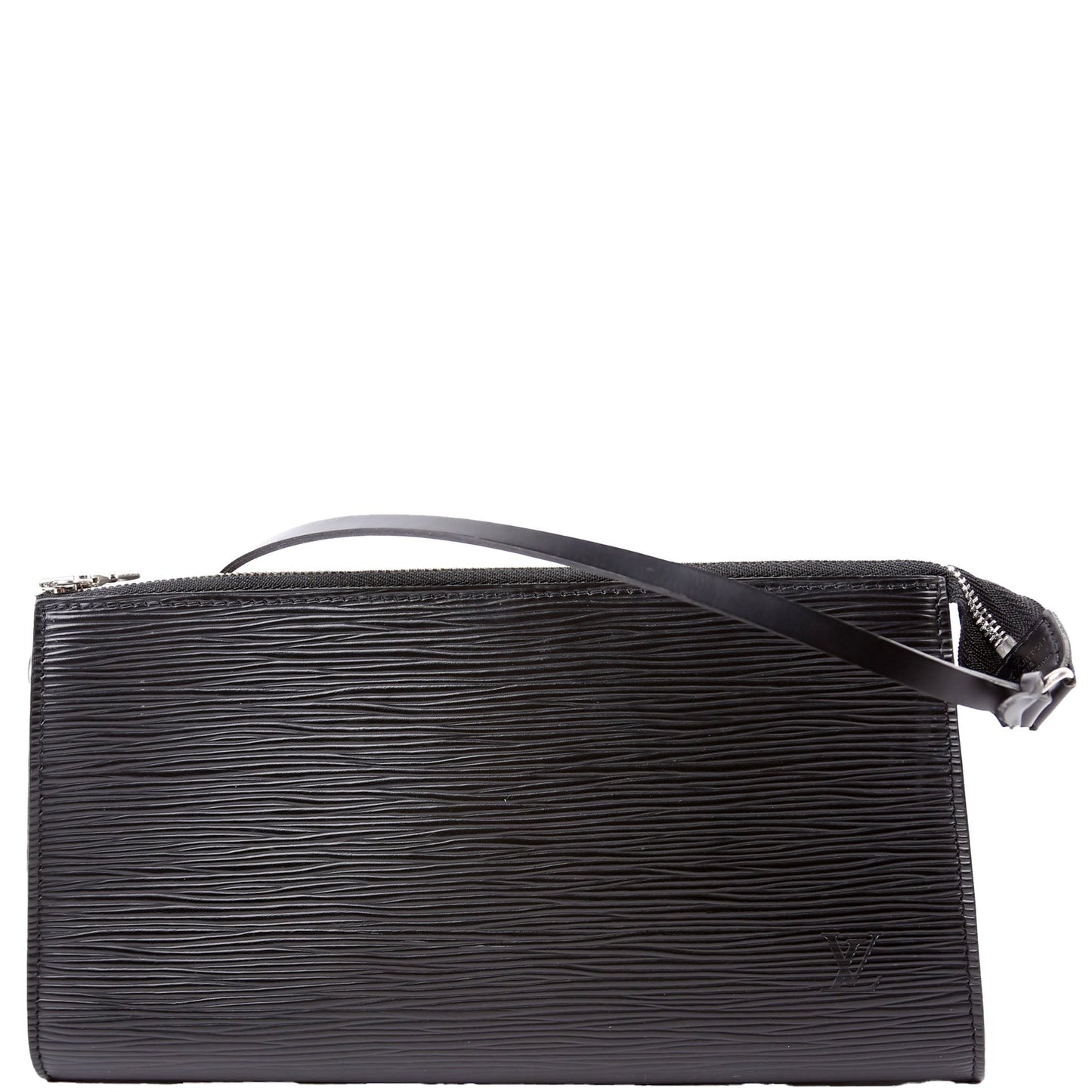 Louis Vuitton Pochette Accessories Epi Black Clutch Bag