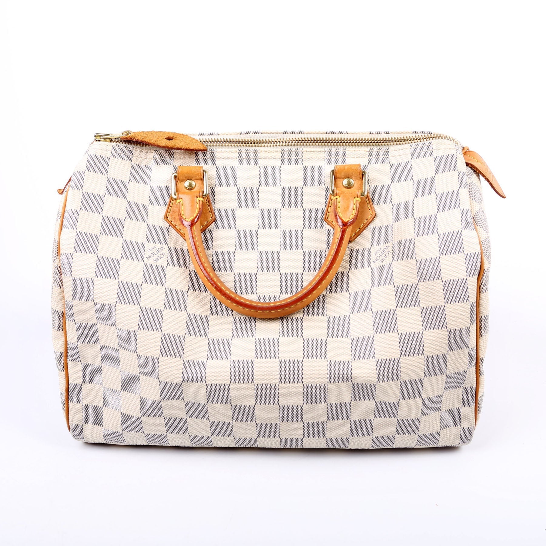 Louis Vuitton Speedy 30 Azur Damier Handbag Azur 49