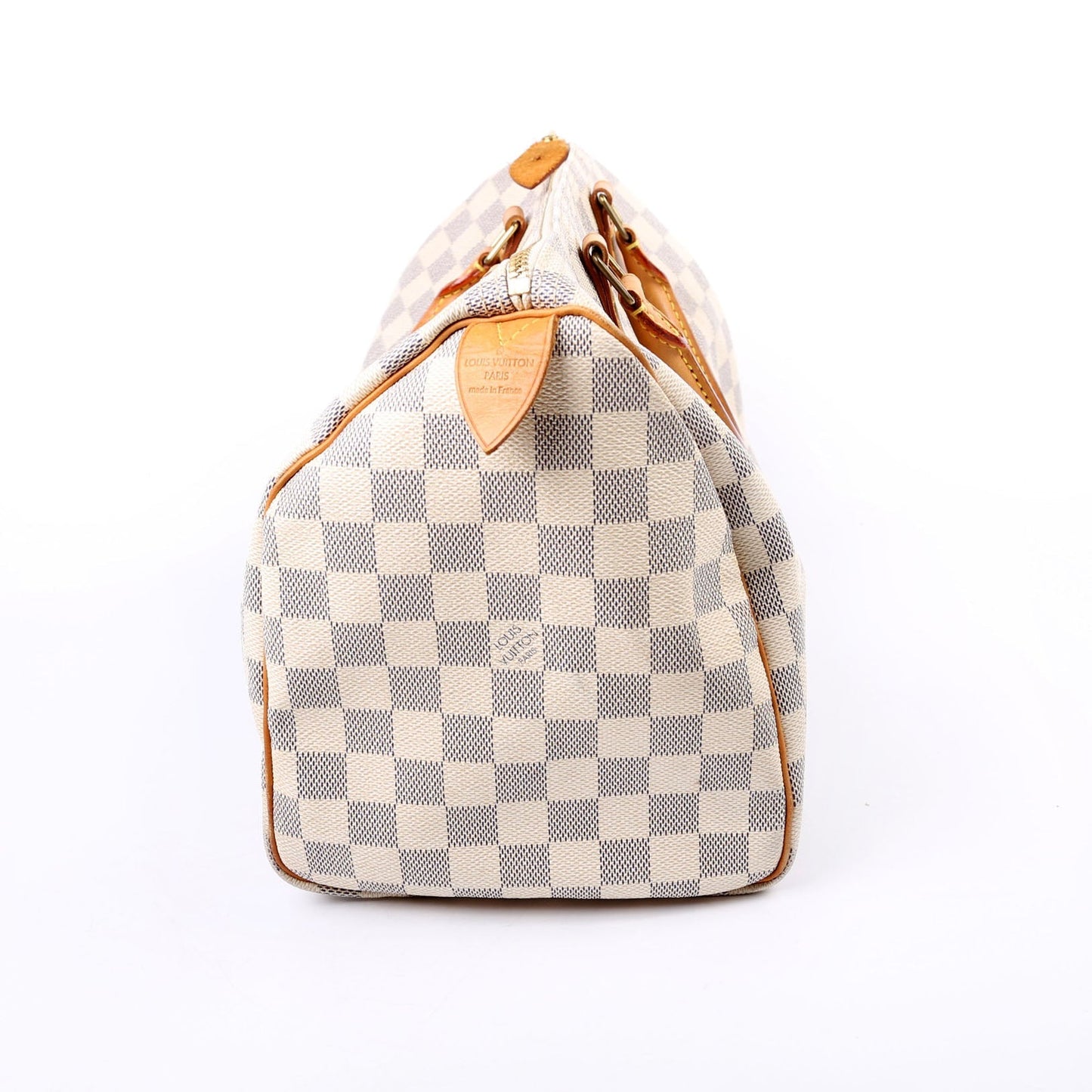Louis Vuitton Speedy 30 Azur Damier Handbag Azur 49