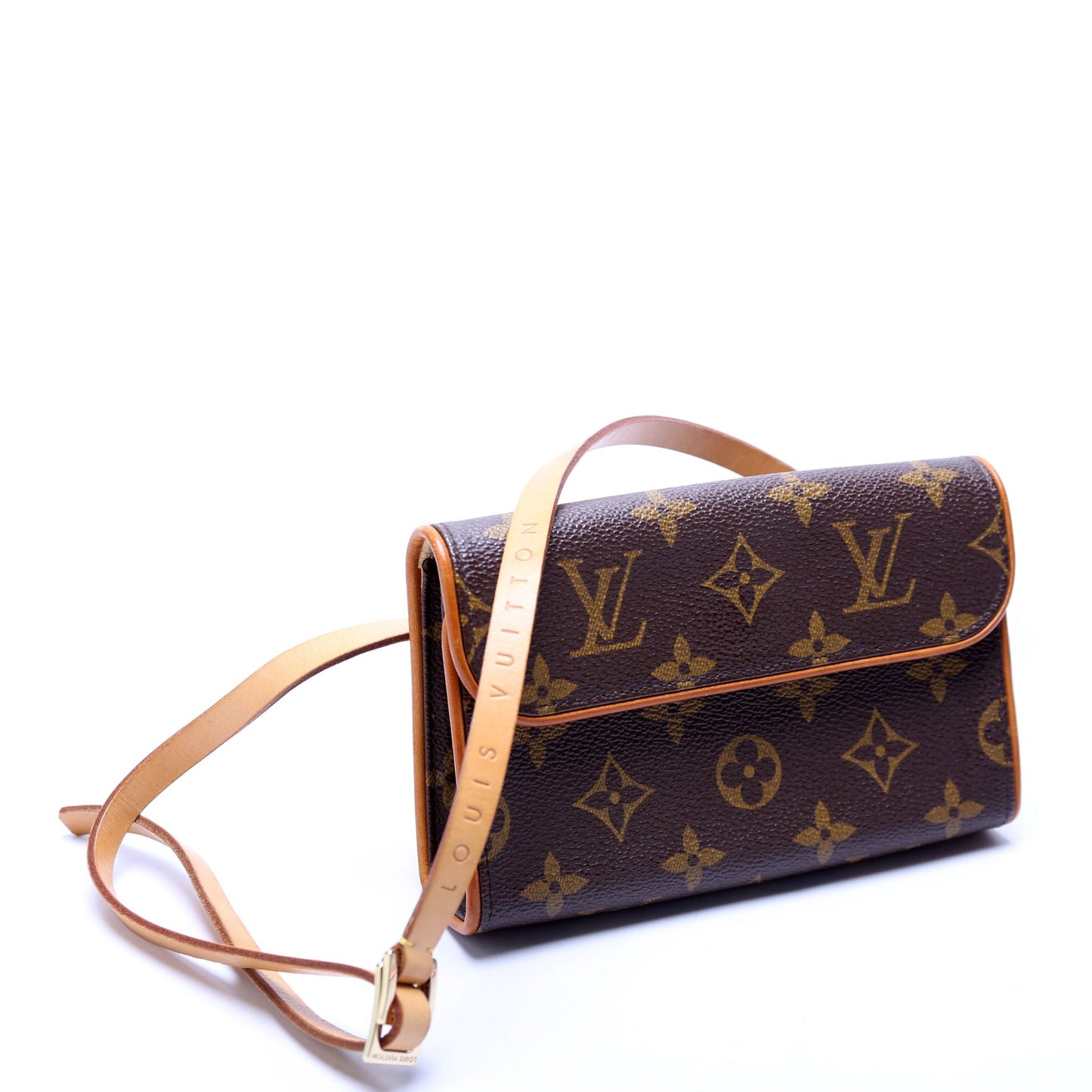 Louis Vuitton Pochette Florentine Monogram Clutch Bag Monogram 25