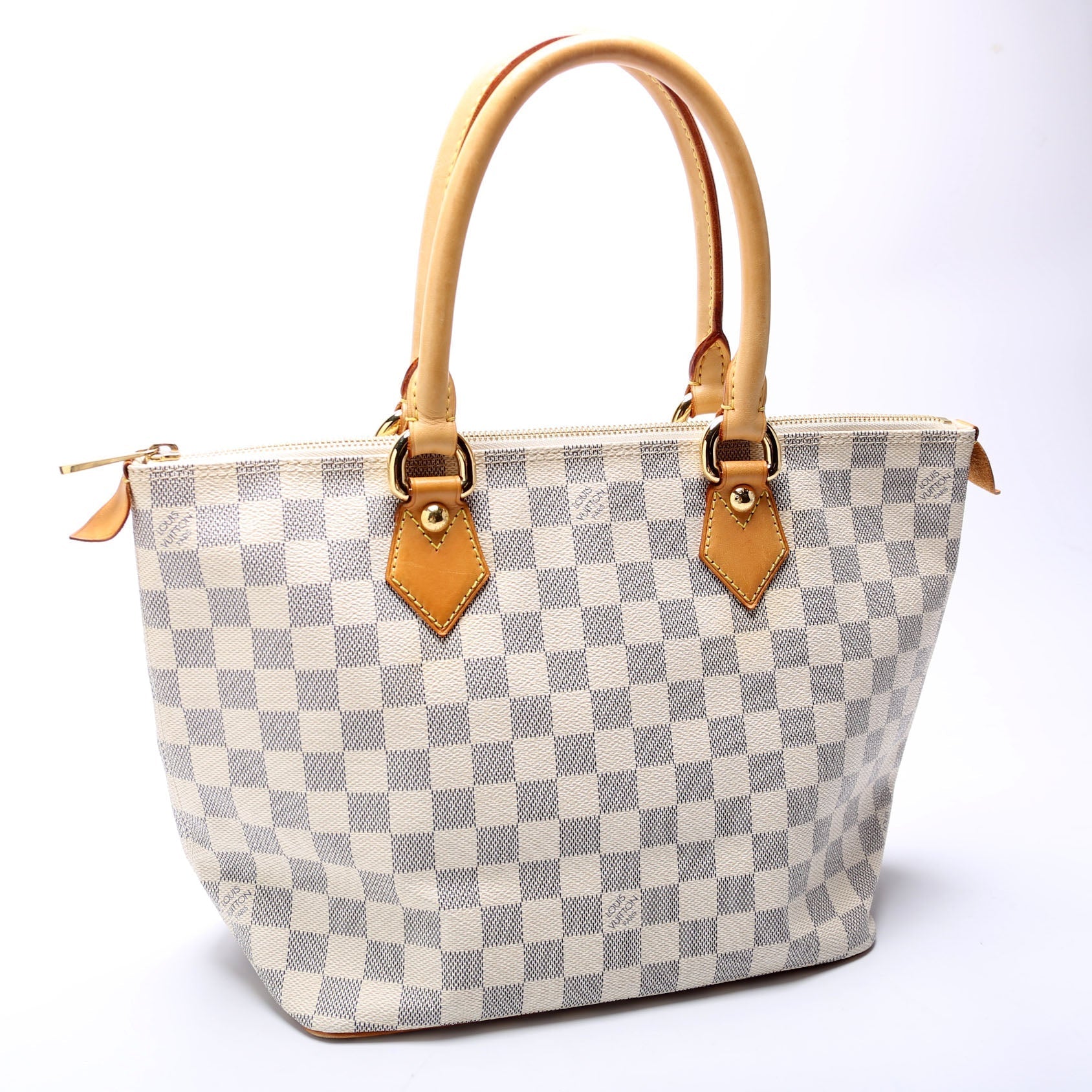 Louis Vuitton Saleya Azur PM Damier Handbag Azur 9